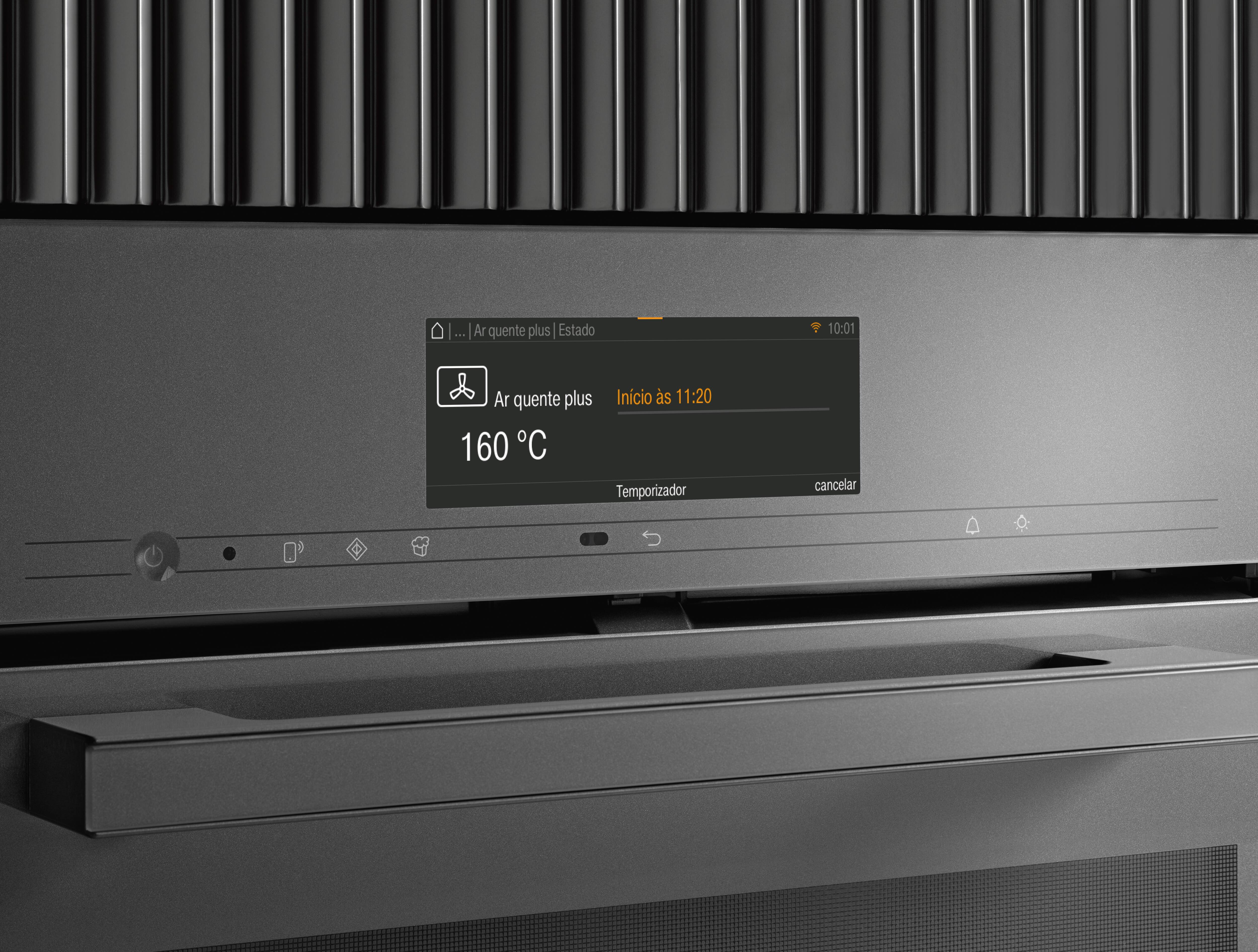 Delegue a gestão do tempo ao seu forno
