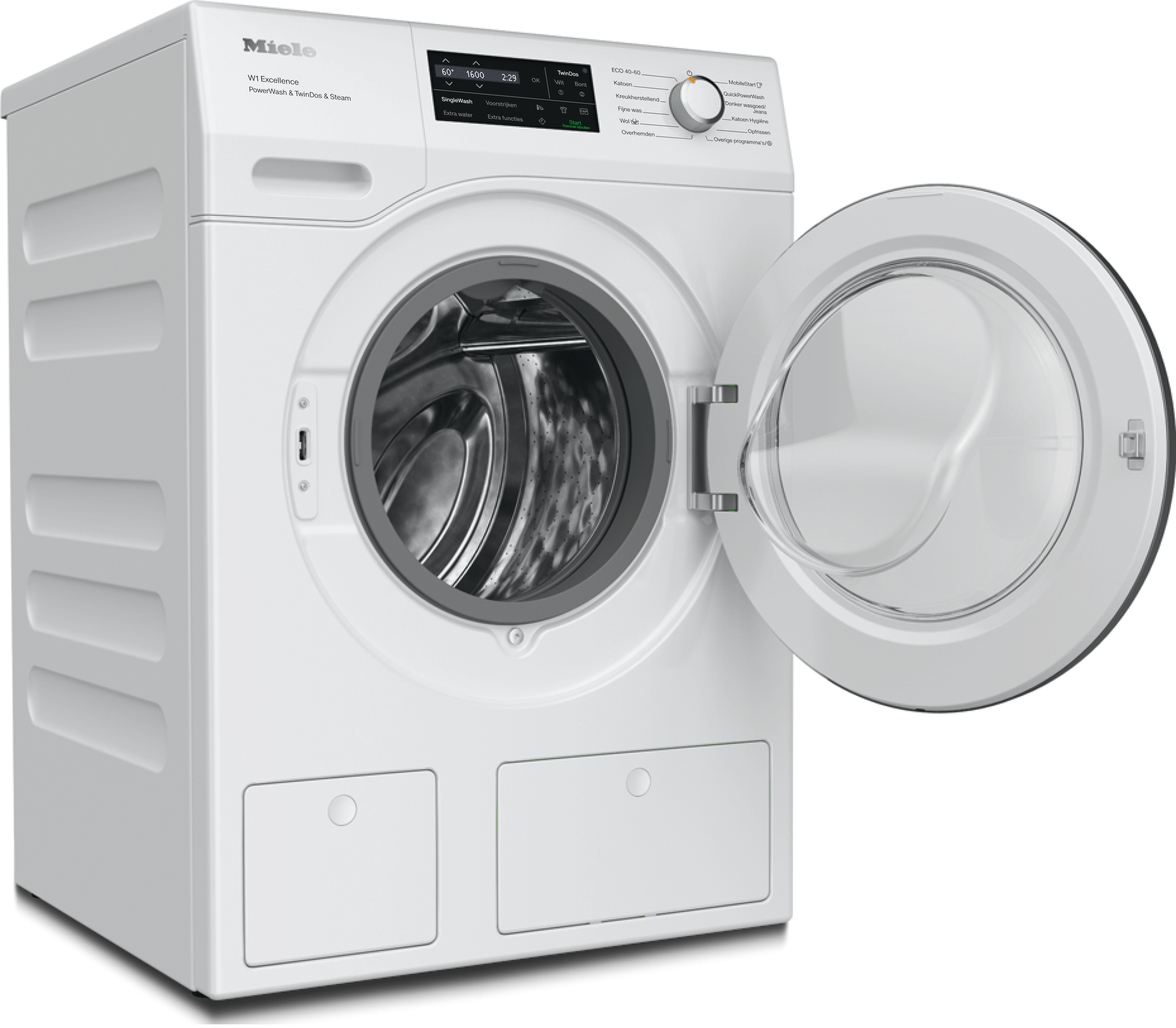 Miele - WEJ895 WPS PWash&TDos&Steam – Wasmachines - 2 Miele - WEJ895 WPS PWash&TDos&Steam – Wasmachines - 2