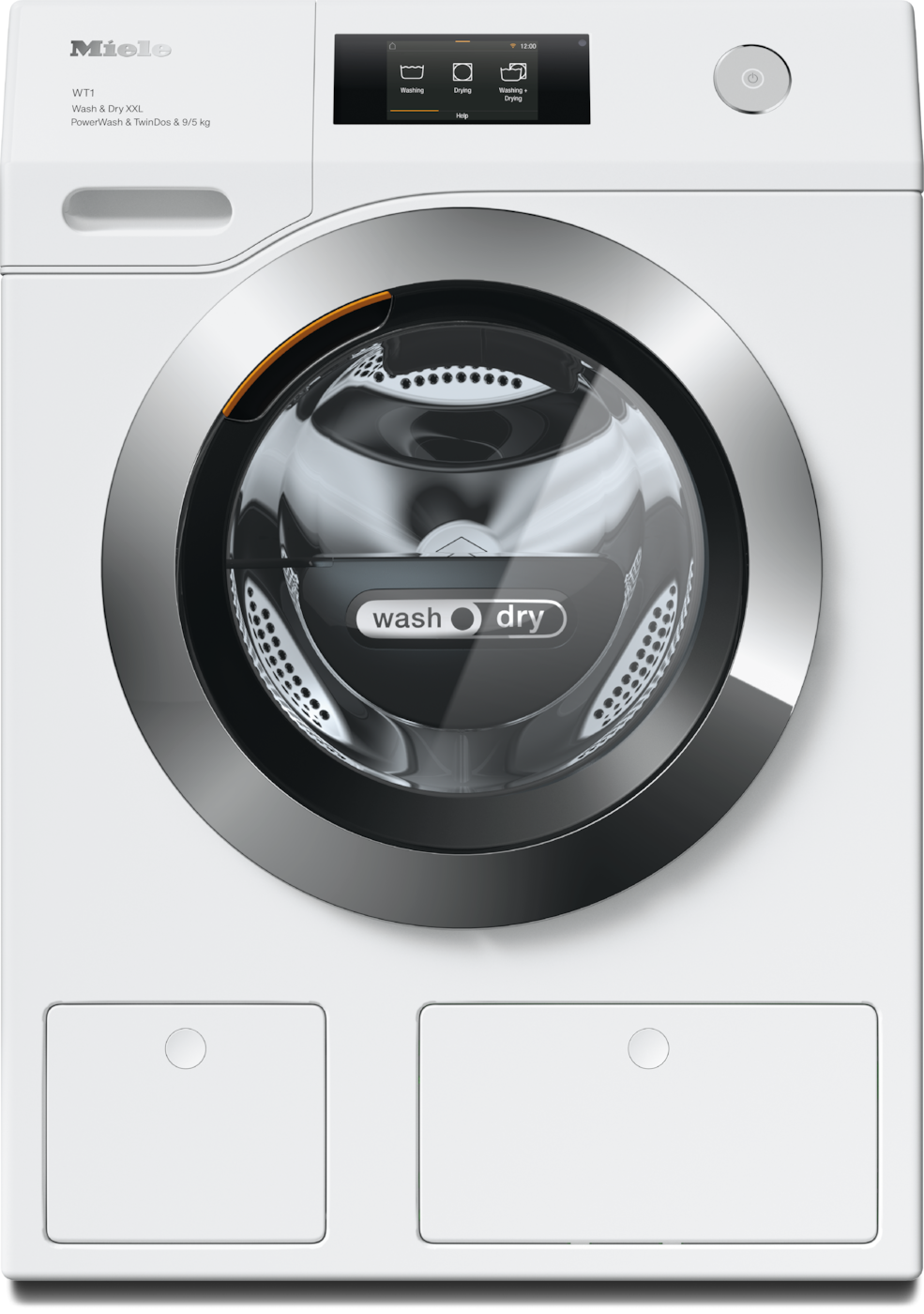 WTW871 WPM PW&TDos 9/5kg - WT1 washer-dryer: Factual image