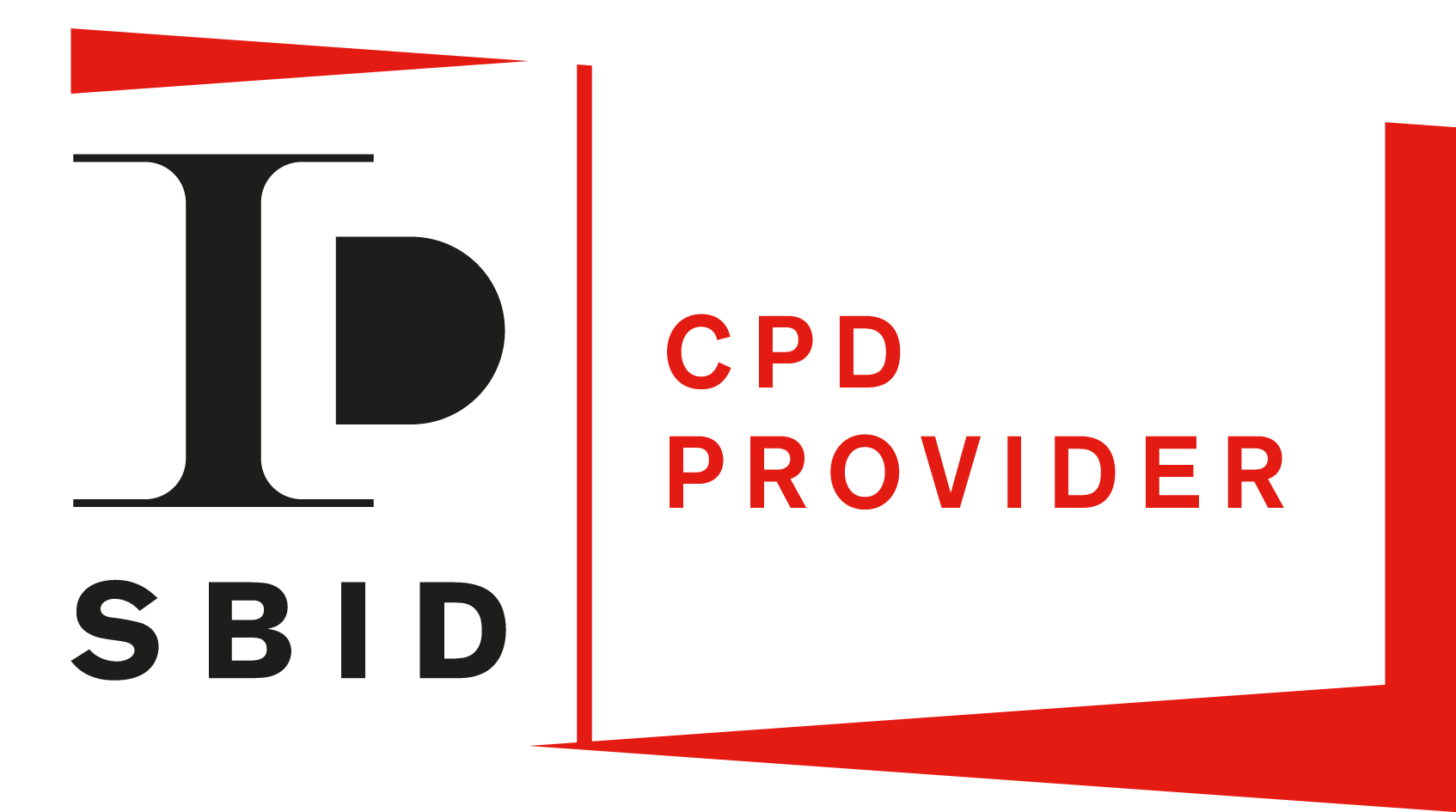 SBID CPD Provider badge featuring a stylized ‘ID’ monogram and red panels, indicating accredited CPD course provider. SBID CPD Provider badge featuring a stylized ‘ID’ monogram and red panels, indicating accredited CPD course provider.