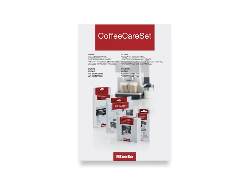 Care set for cleaning and maintaining Miele Coffee Machines Care set for cleaning and maintaining Miele Coffee Machines
