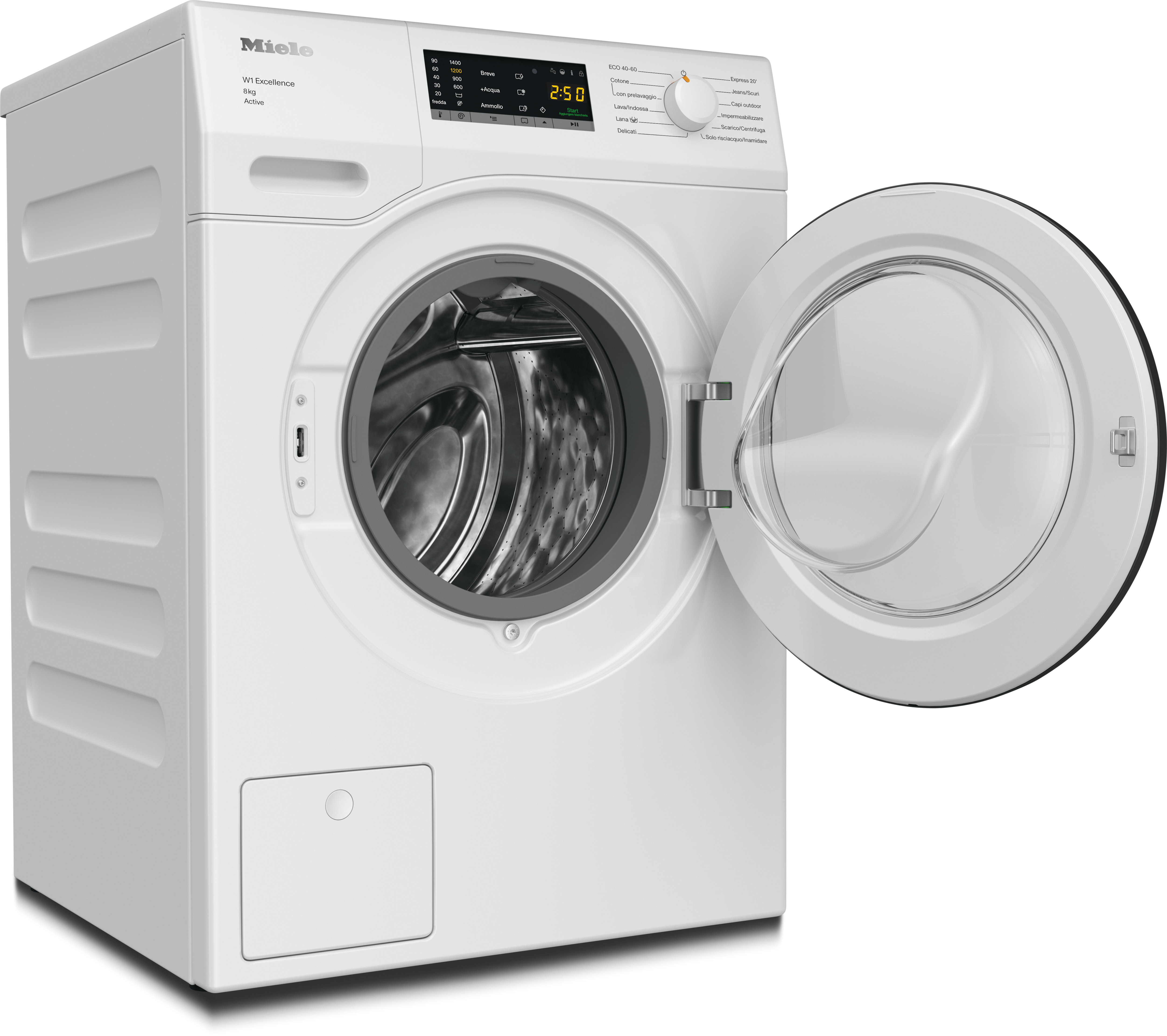 Miele - WEA135 WCS 8kg Active – Lavatrici - 2 Miele - WEA135 WCS 8kg Active – Lavatrici - 2