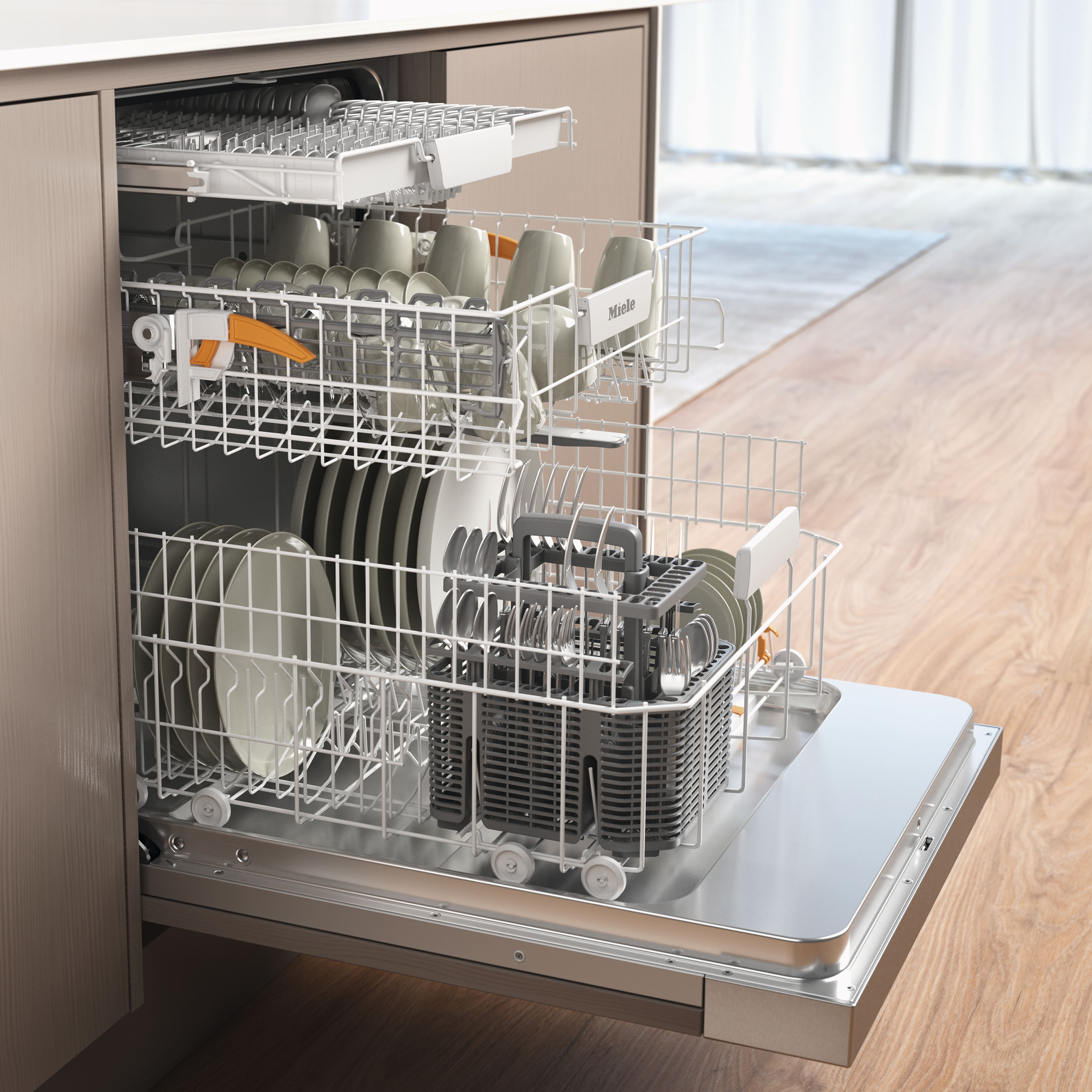 Miele - G 5632 SCi Active S Roestvrij staal/CleanSteel – Vaatwassers - 3 Miele - G 5632 SCi Active S Roestvrij staal/CleanSteel – Vaatwassers - 3