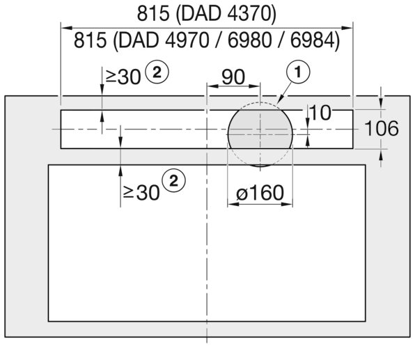 Installation drawing