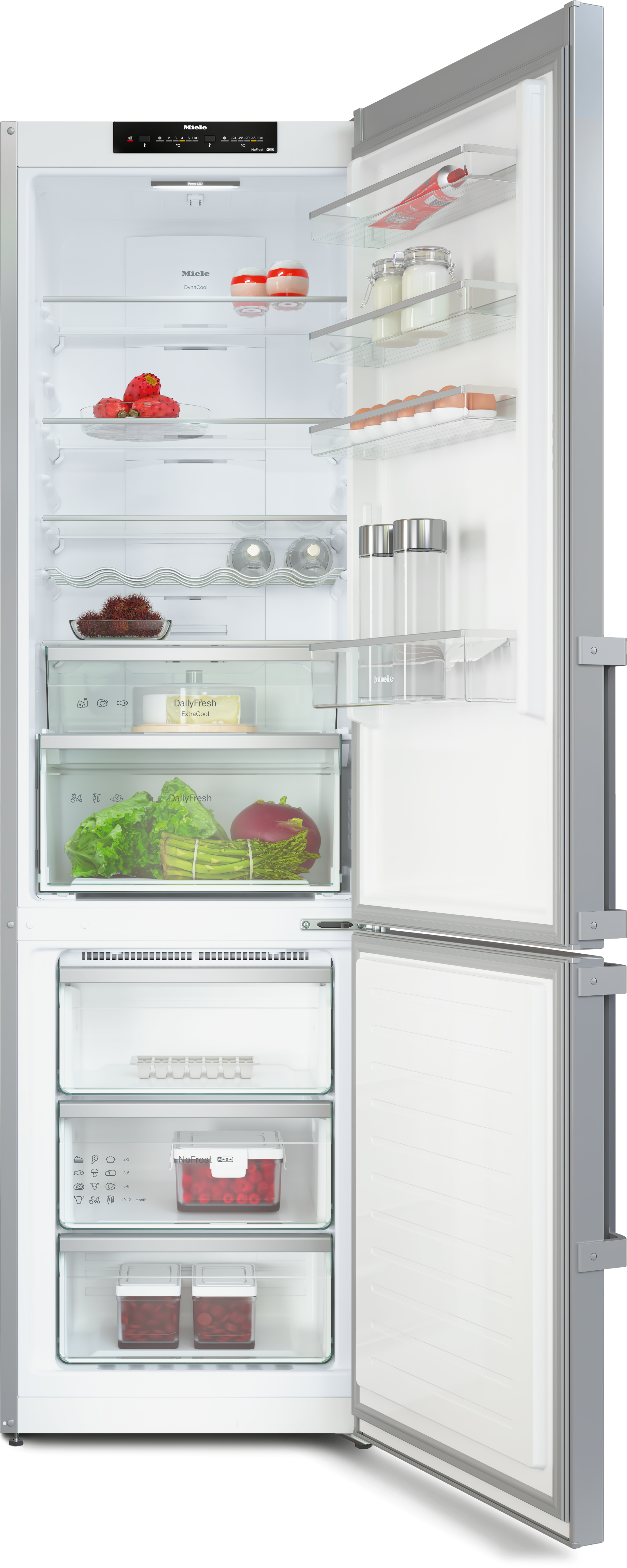 Miele - KFN 4494 ED Stållook – Køle- og fryseskabe - 2 Miele - KFN 4494 ED Stållook – Køle- og fryseskabe - 2