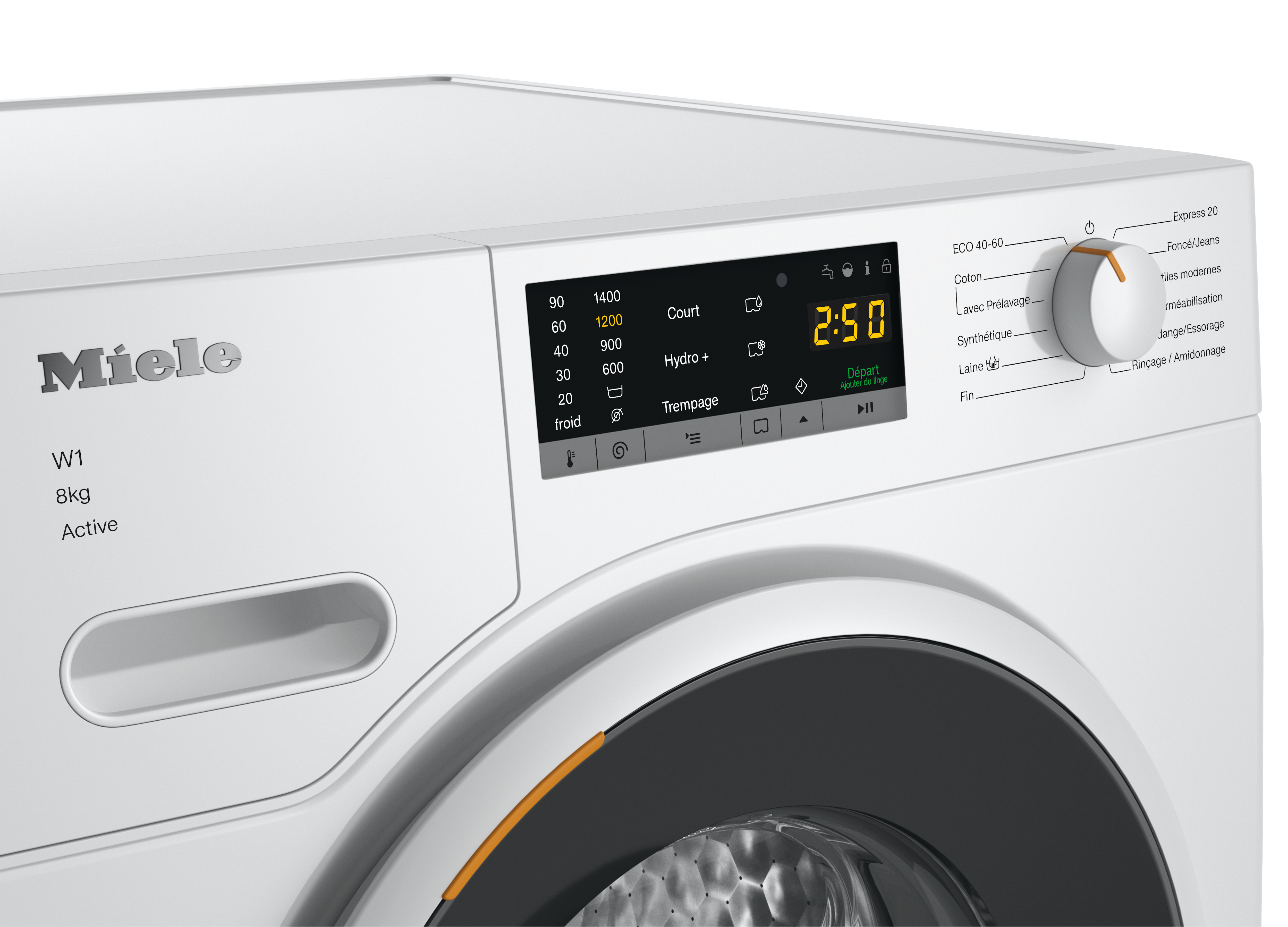 Miele - WWA120 WCS 8kg Active – Lave-linge - 4 Miele - WWA120 WCS 8kg Active – Lave-linge - 4