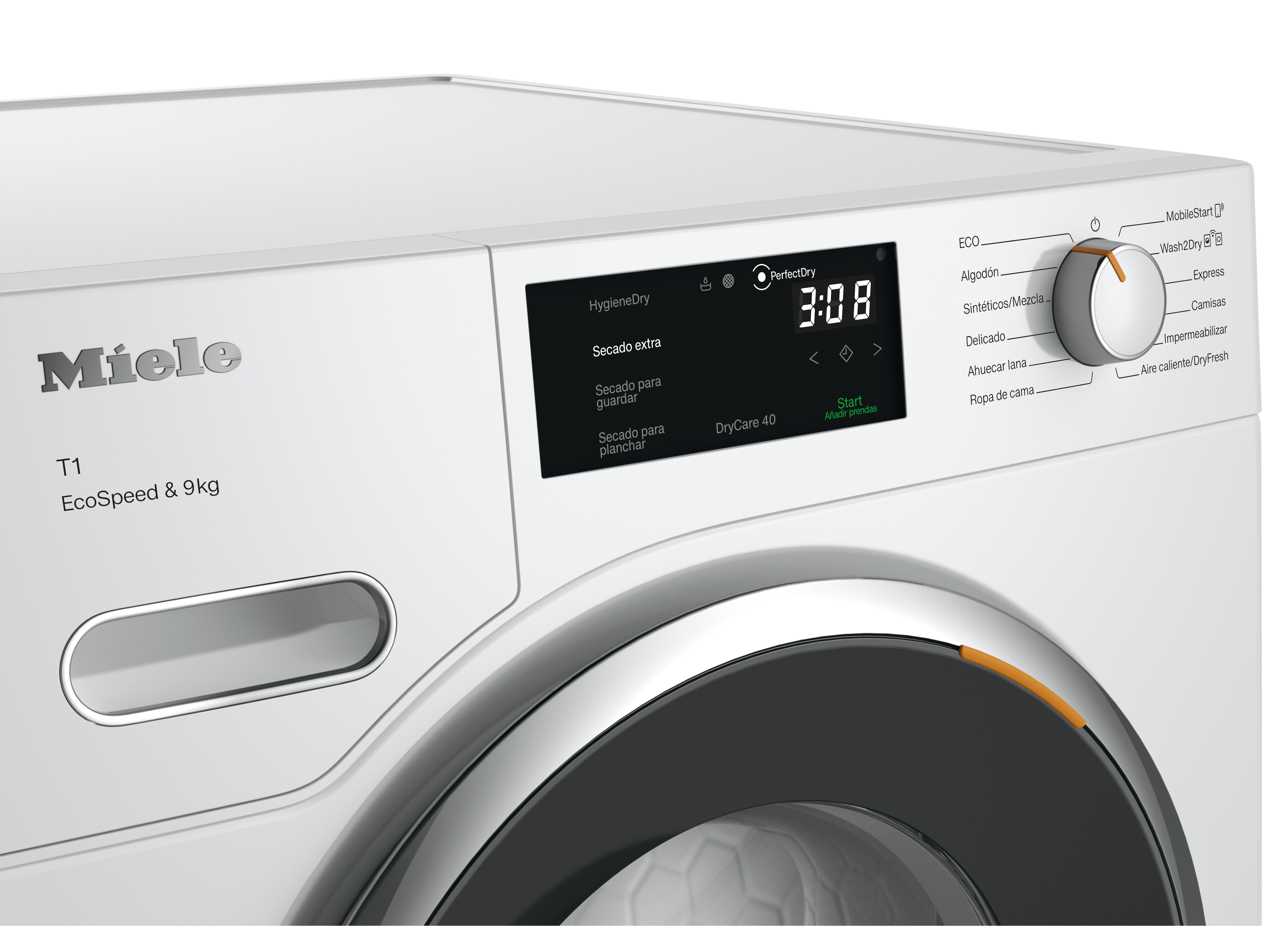 Miele - TWH780WP 9kg – Secadoras - 3 Miele - TWH780WP 9kg – Secadoras - 3