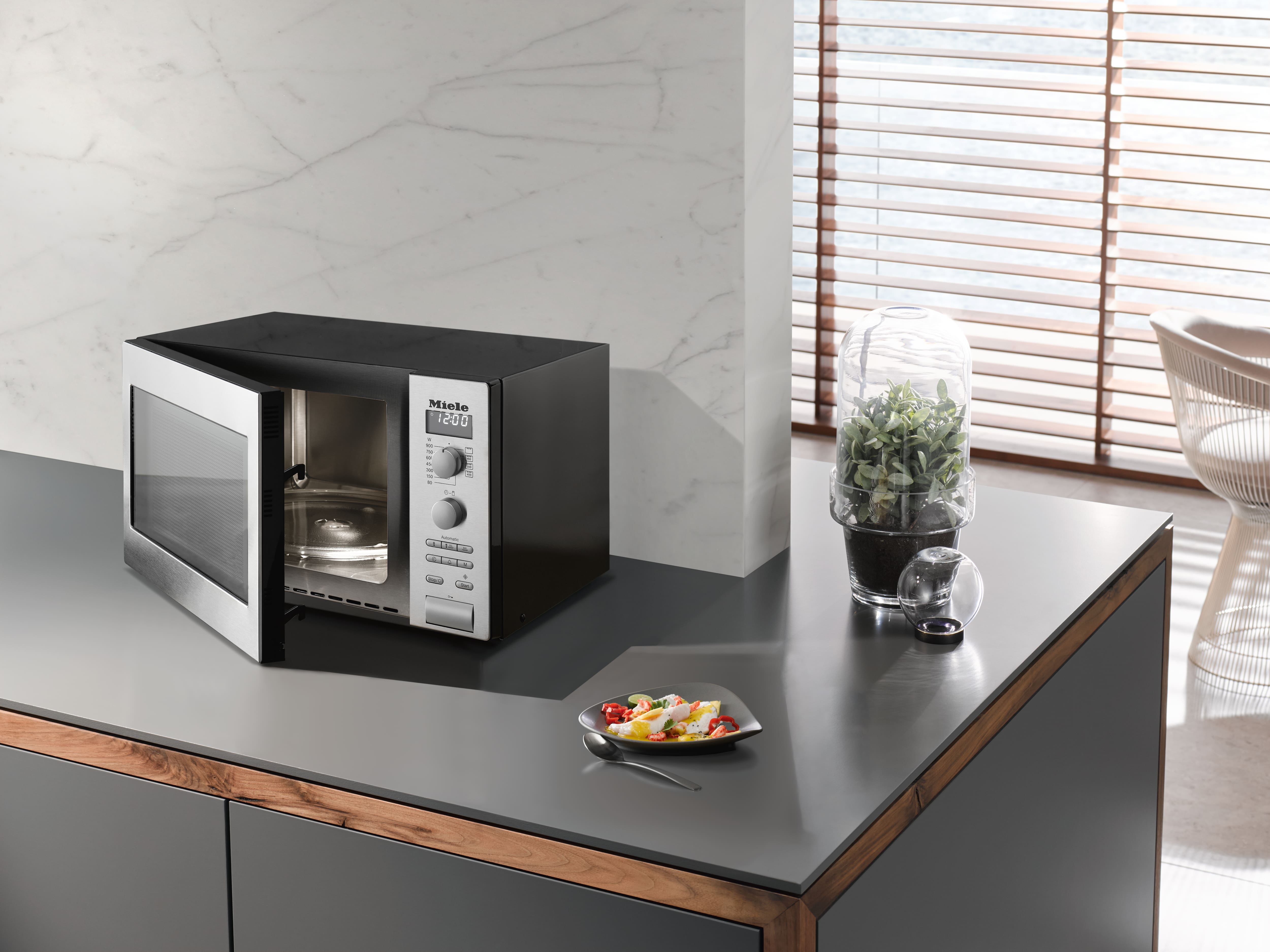 Miele - M 6012 SC Edelstahl – Mikrowellengeräte - 5