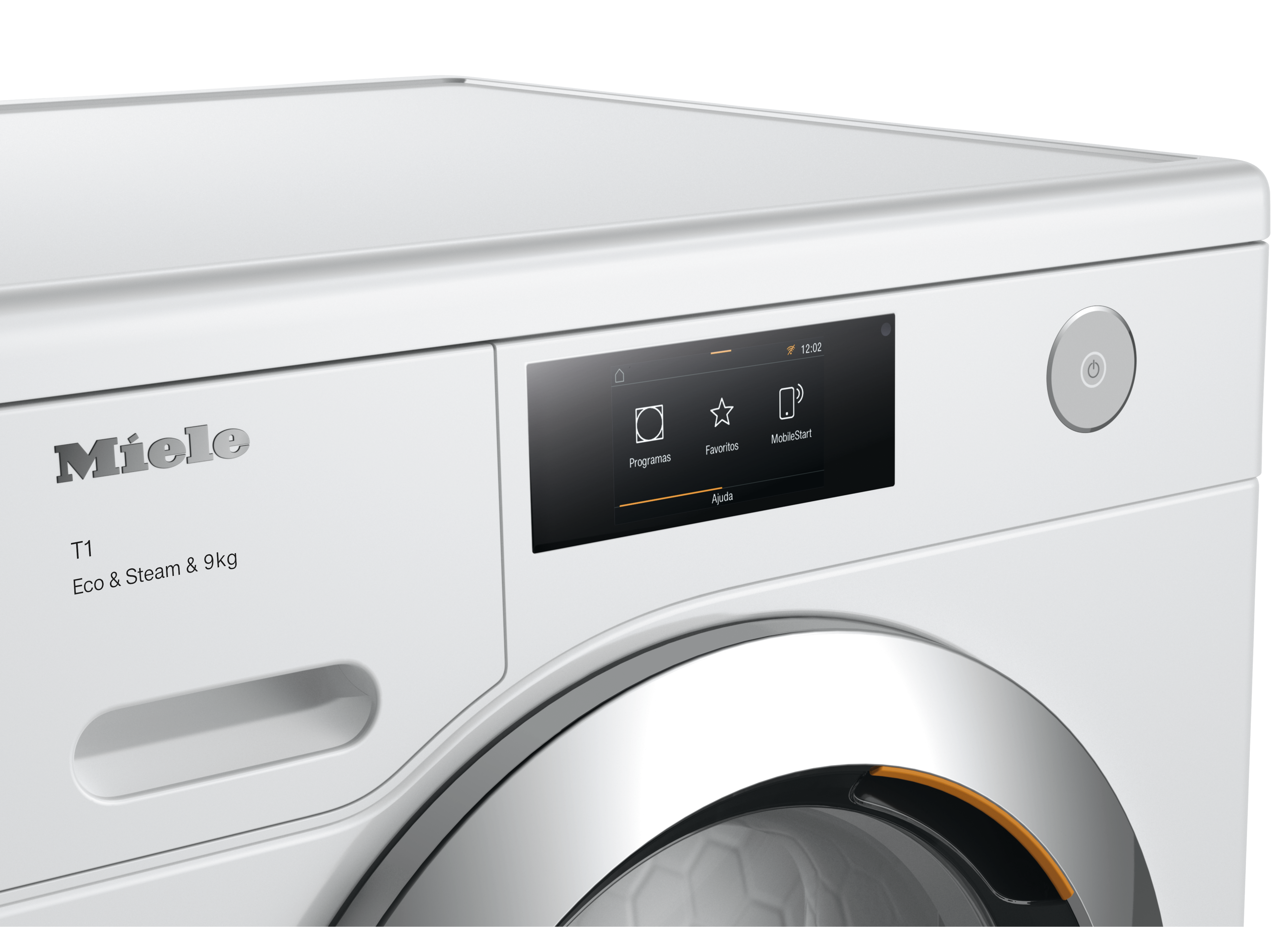 Miele - TCR860WP Eco&Steam&9kg – Máquinas de secar roupa - 3