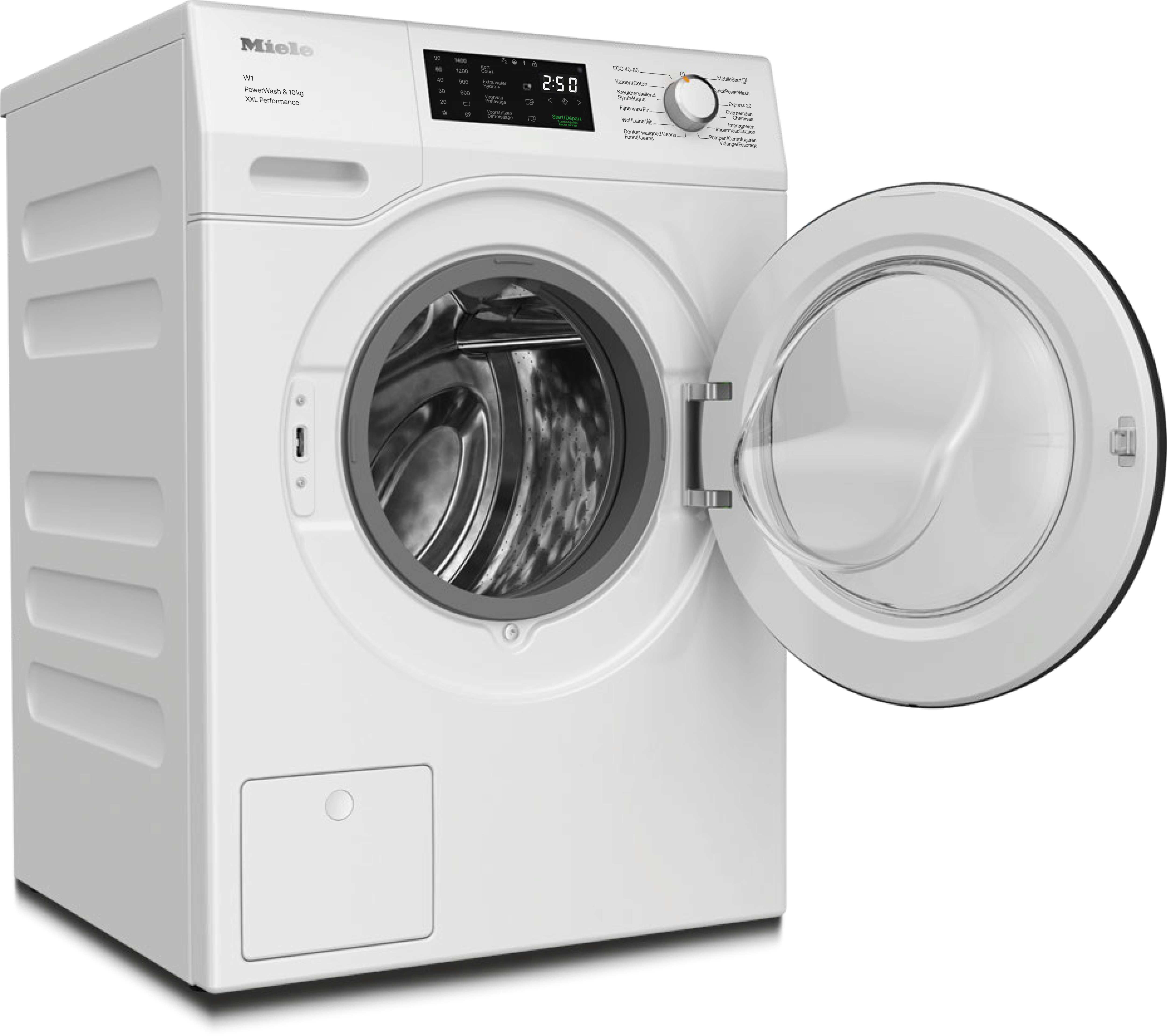 Miele - WCK370 WCS PWash&10kg Blanc lotus – Lave-linge - 2