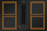 Top-down view of a Miele induction cooktop with central downdraft vent, showing four highlighted cooking zones.