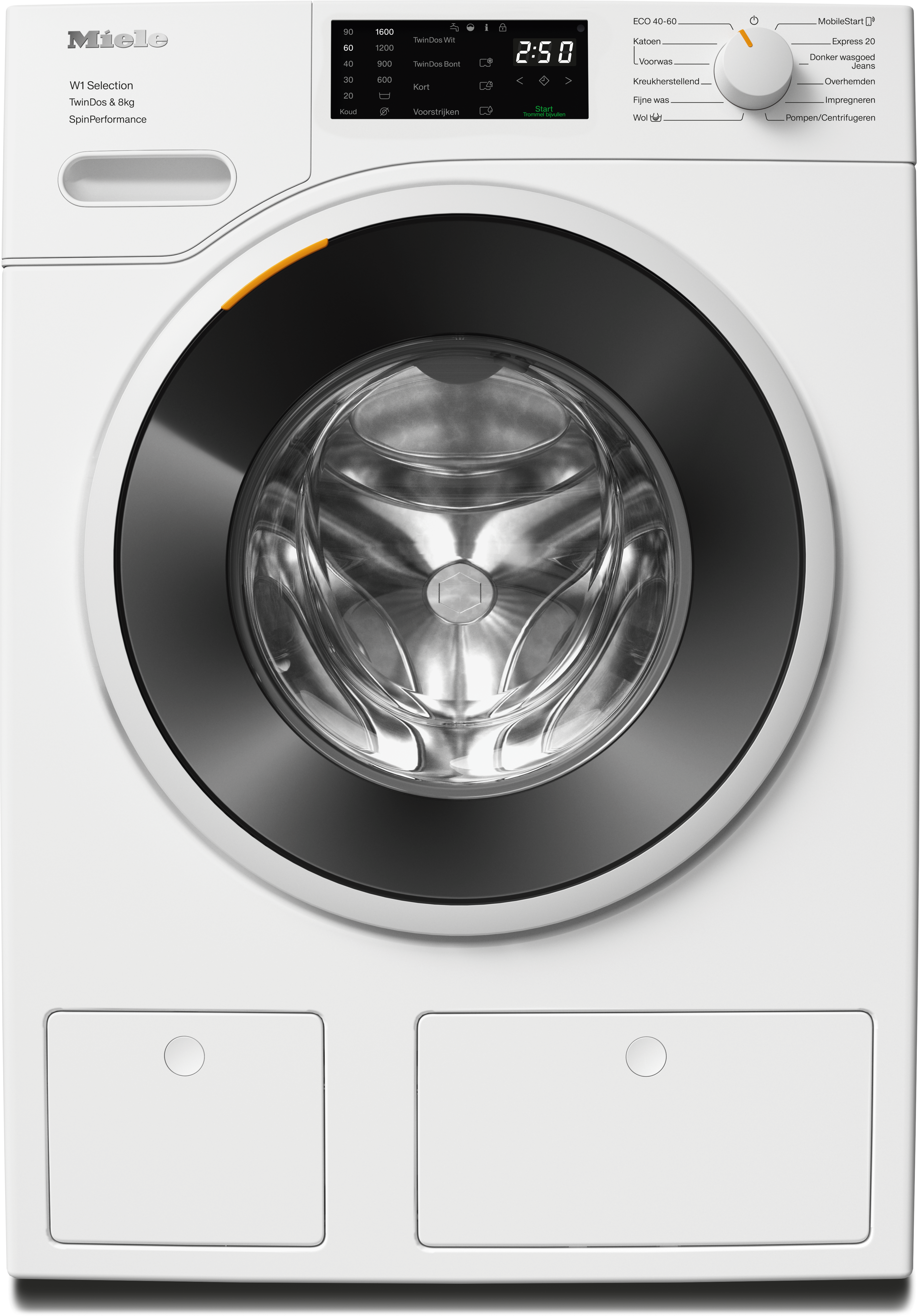 Miele - WSF664 WCS TDos&8kg Lotuswit – Wasmachines - 1