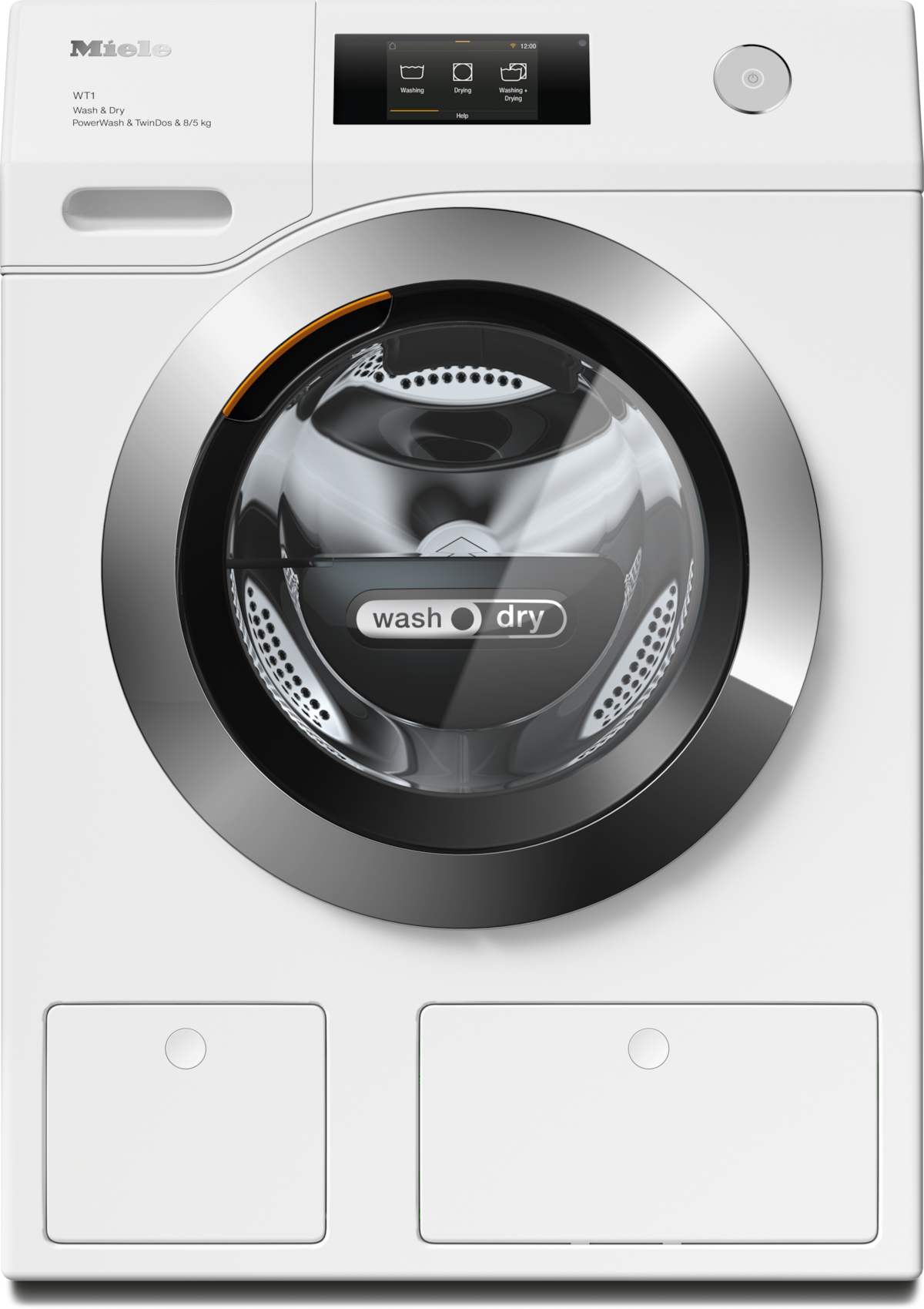 Miele - Mașină de spălat cu uscător Miele WTR870WPM PWash&TDos 8/5kg