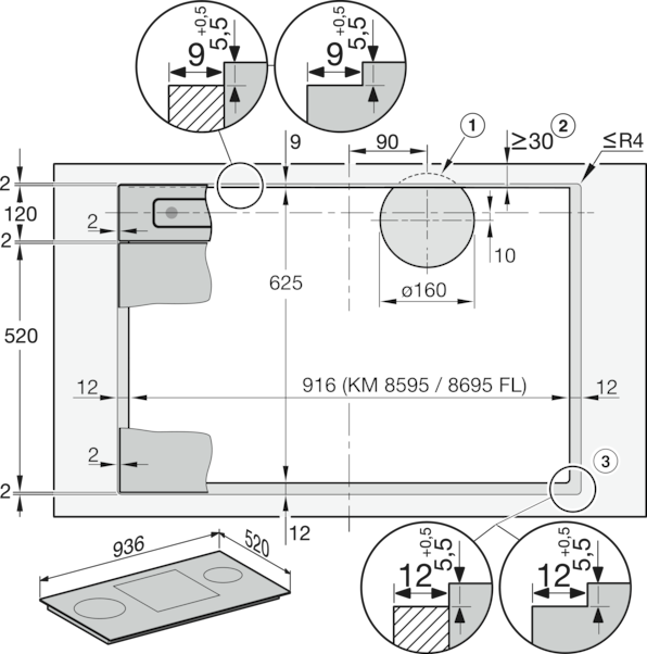 Installation drawing