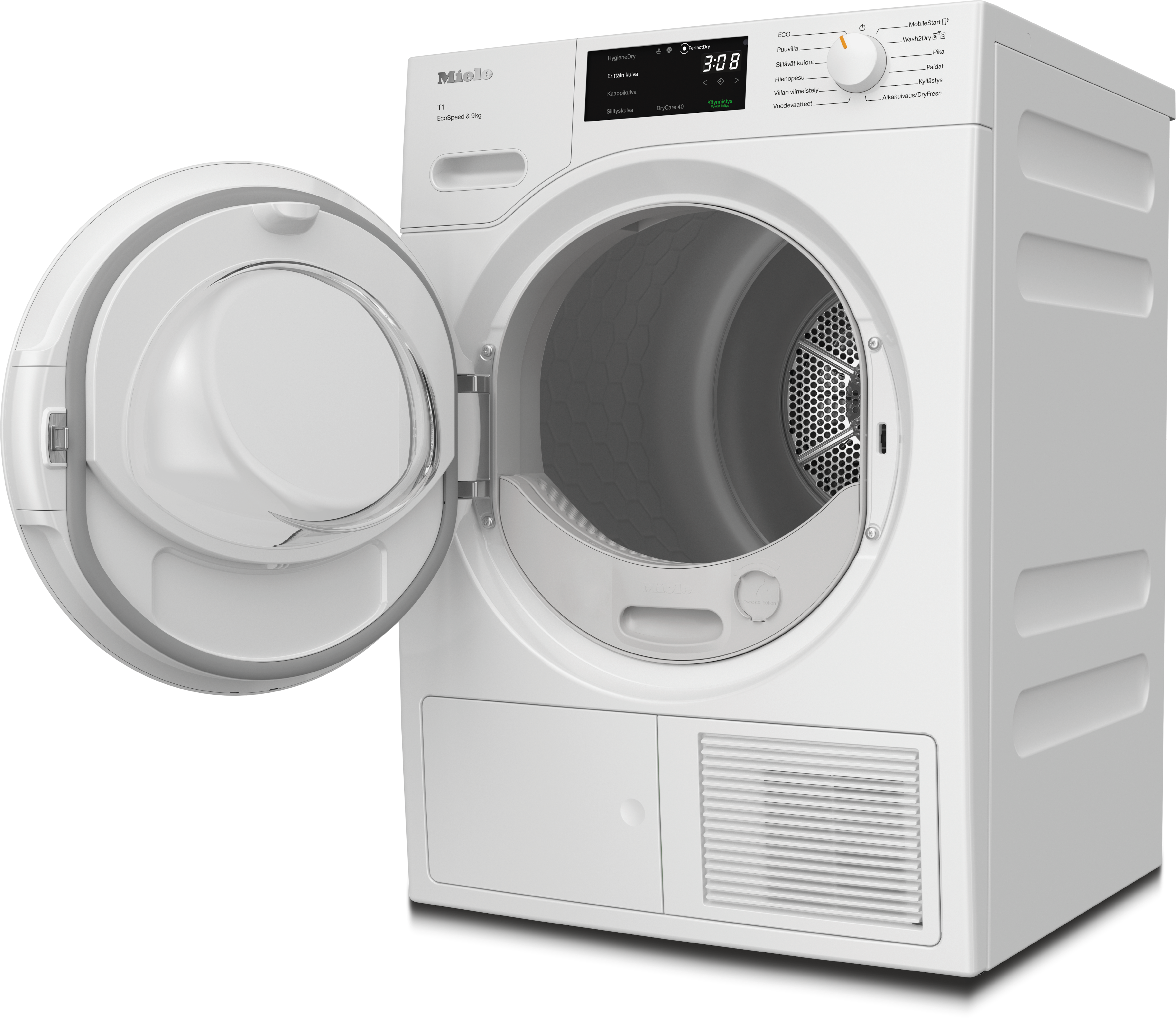 Miele - TWD640WP 9kg – Kuivausrummut - 2 Miele - TWD640WP 9kg – Kuivausrummut - 2
