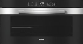 H 2890 B PureLine CleanSteel 90cm oven product photo