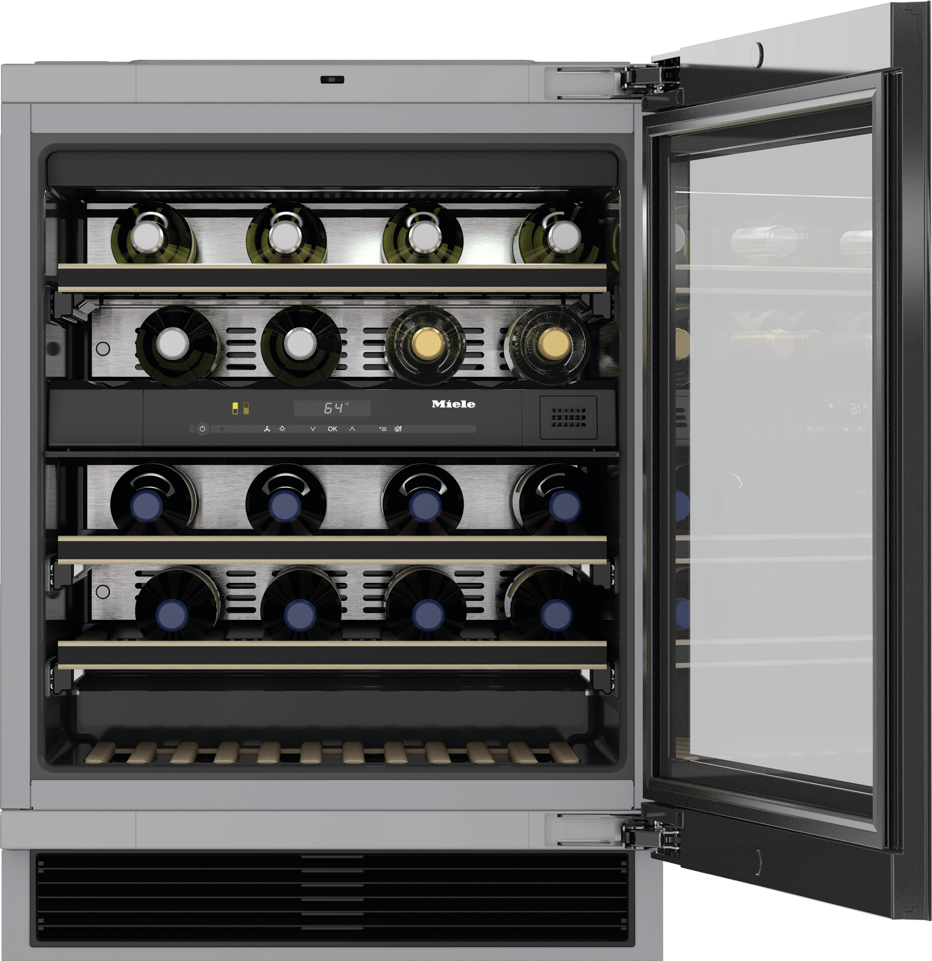Miele - KWT 6322 UG Stainless steel/CleanSteel – Wine Refrigerators - 2 Miele - KWT 6322 UG Stainless steel/CleanSteel – Wine Refrigerators - 2
