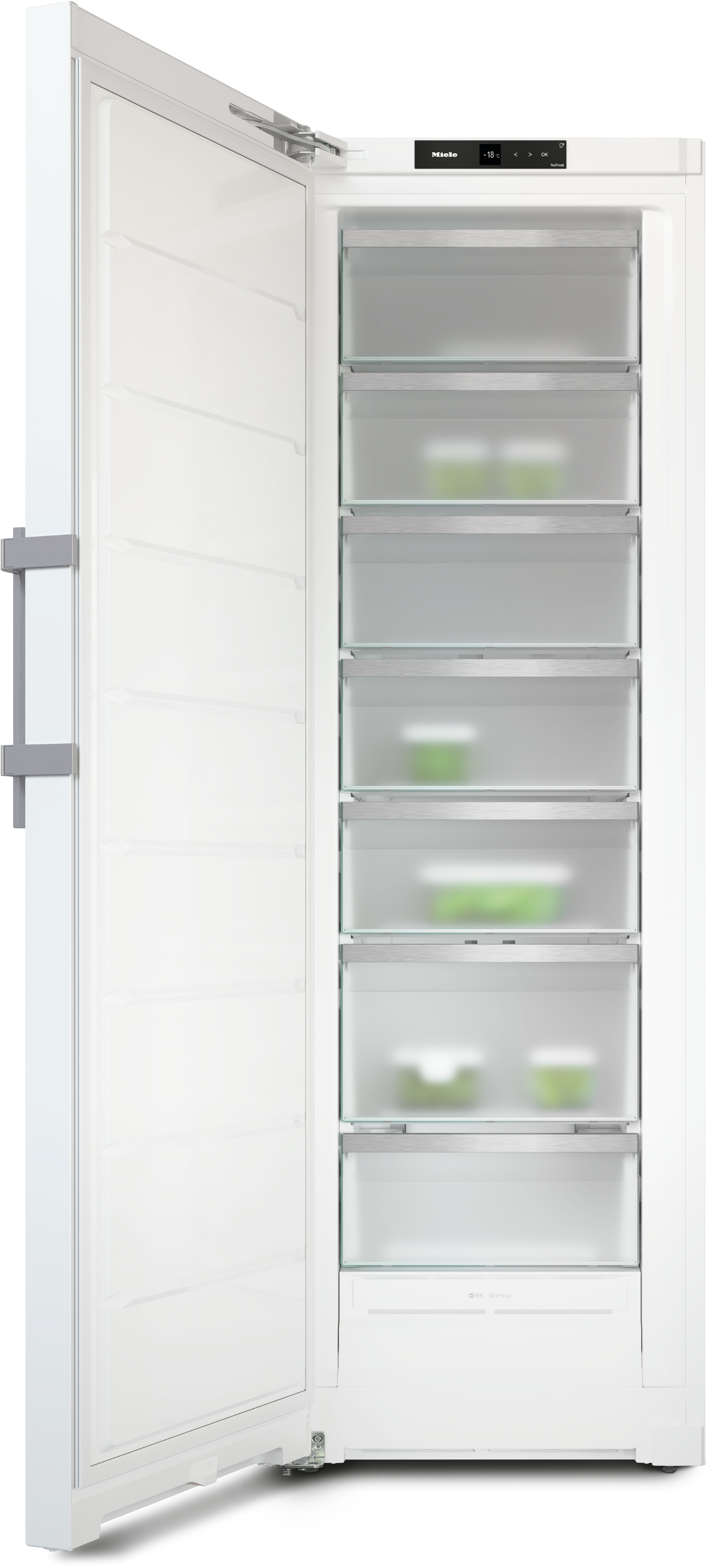 Miele - FNS 4782 D N Vit – Kyl- och frysskåp - 2 Miele - FNS 4782 D N Vit – Kyl- och frysskåp - 2