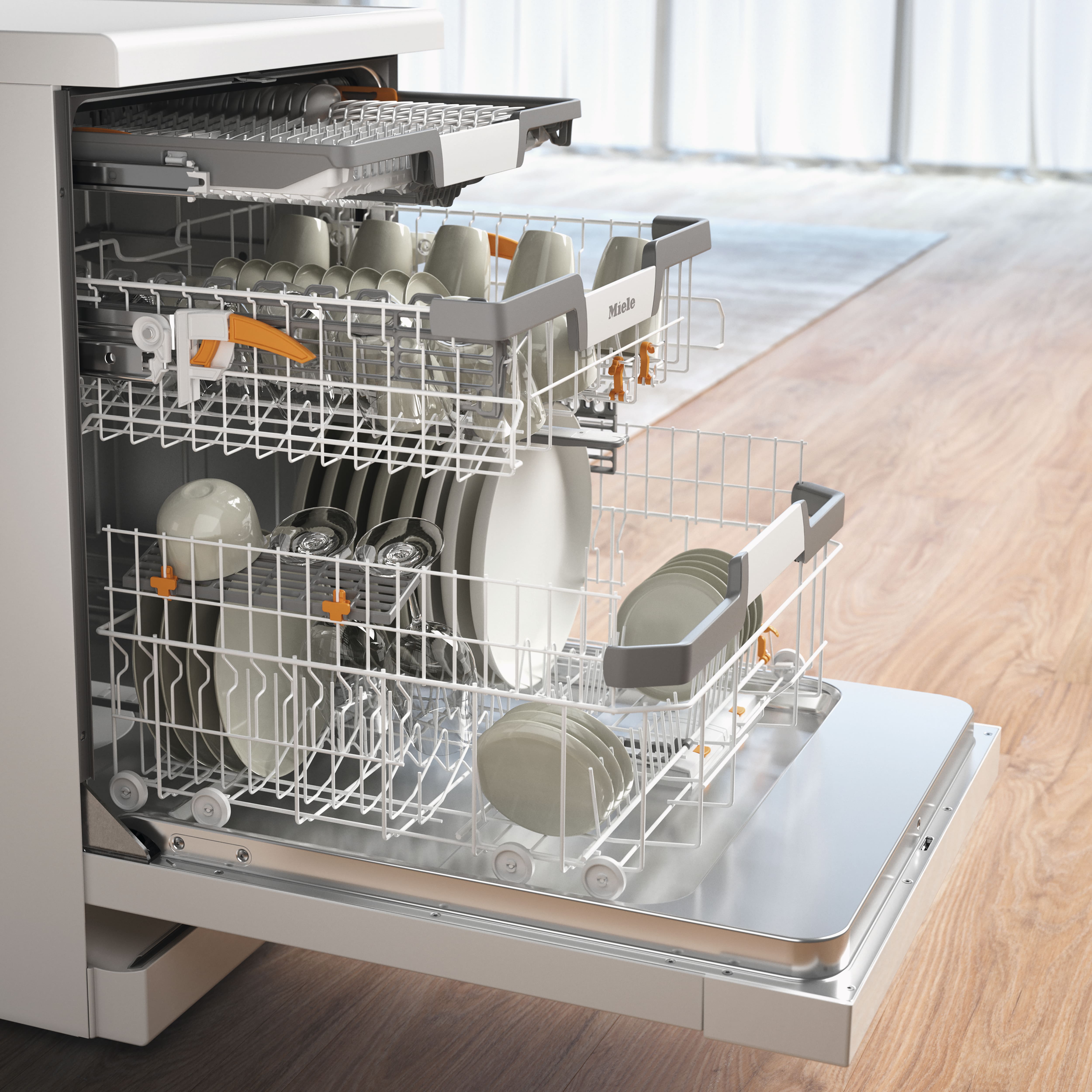 Miele - G 5833 SC Active Plus E Brillantweiß – Geschirrspüler - 4