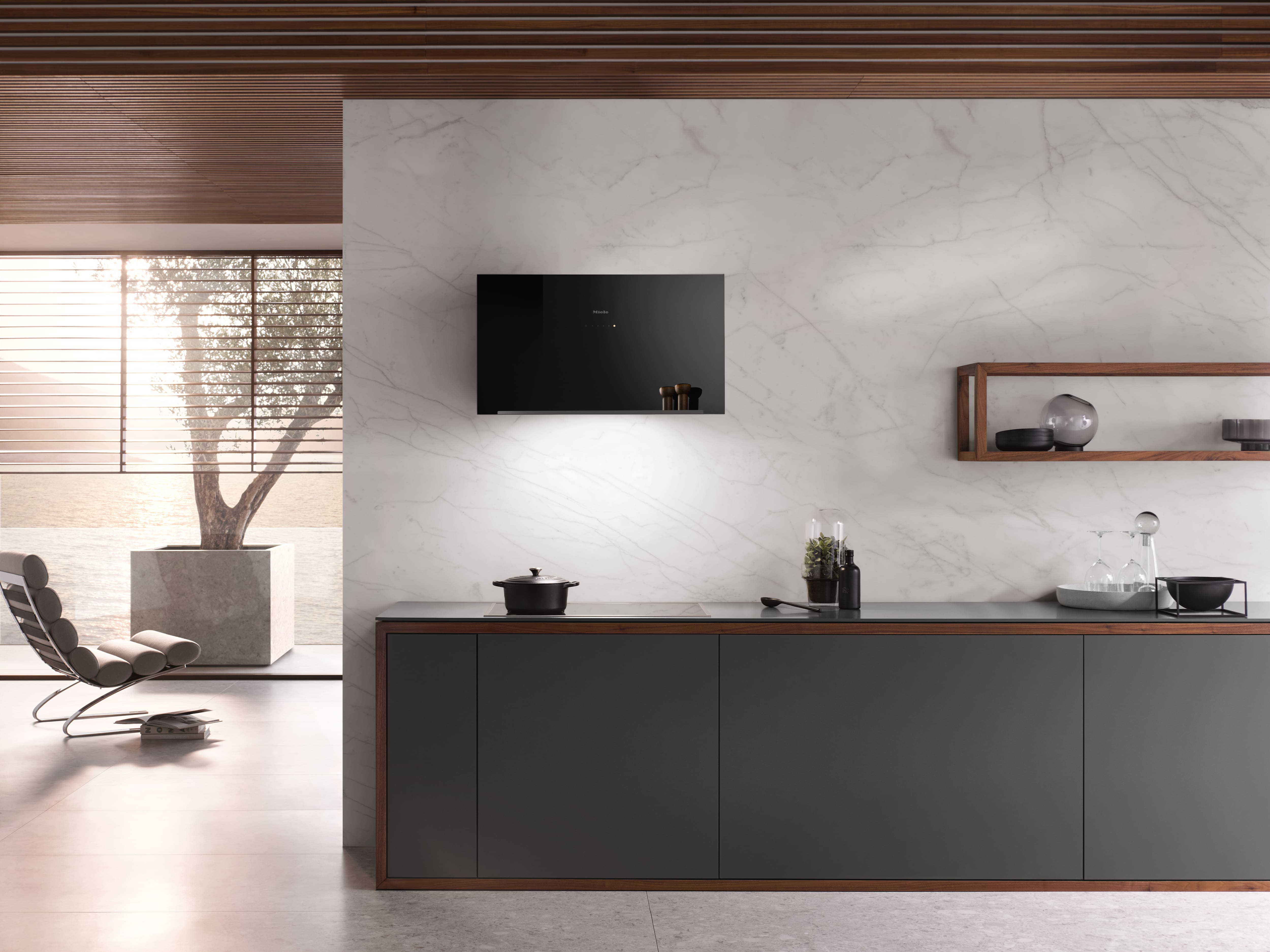 Miele - DA 9091 W Screen Обсидіаново-чорний – Кухонні витяжки - 5 Miele - DA 9091 W Screen Обсидіаново-чорний – Кухонні витяжки - 5