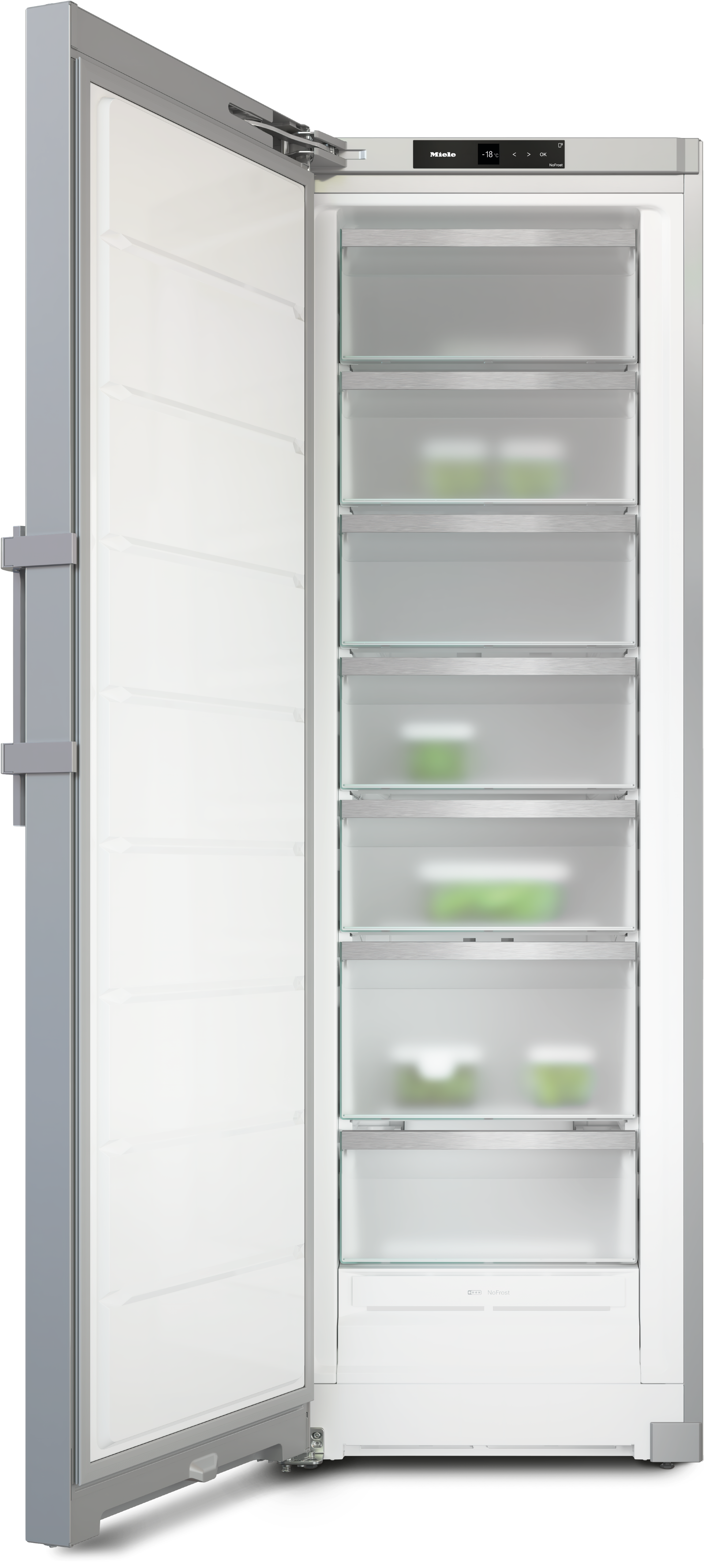 Miele - FNS 4782 D N Rustfritt stål/CleanSteel – Kjøle- og fryseskap - 2 Miele - FNS 4782 D N Rustfritt stål/CleanSteel – Kjøle- og fryseskap - 2