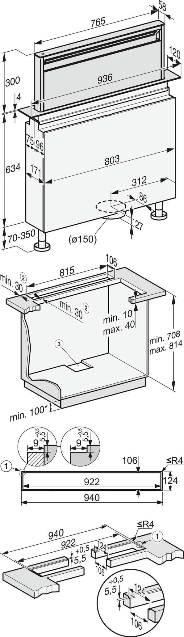 Installation drawing