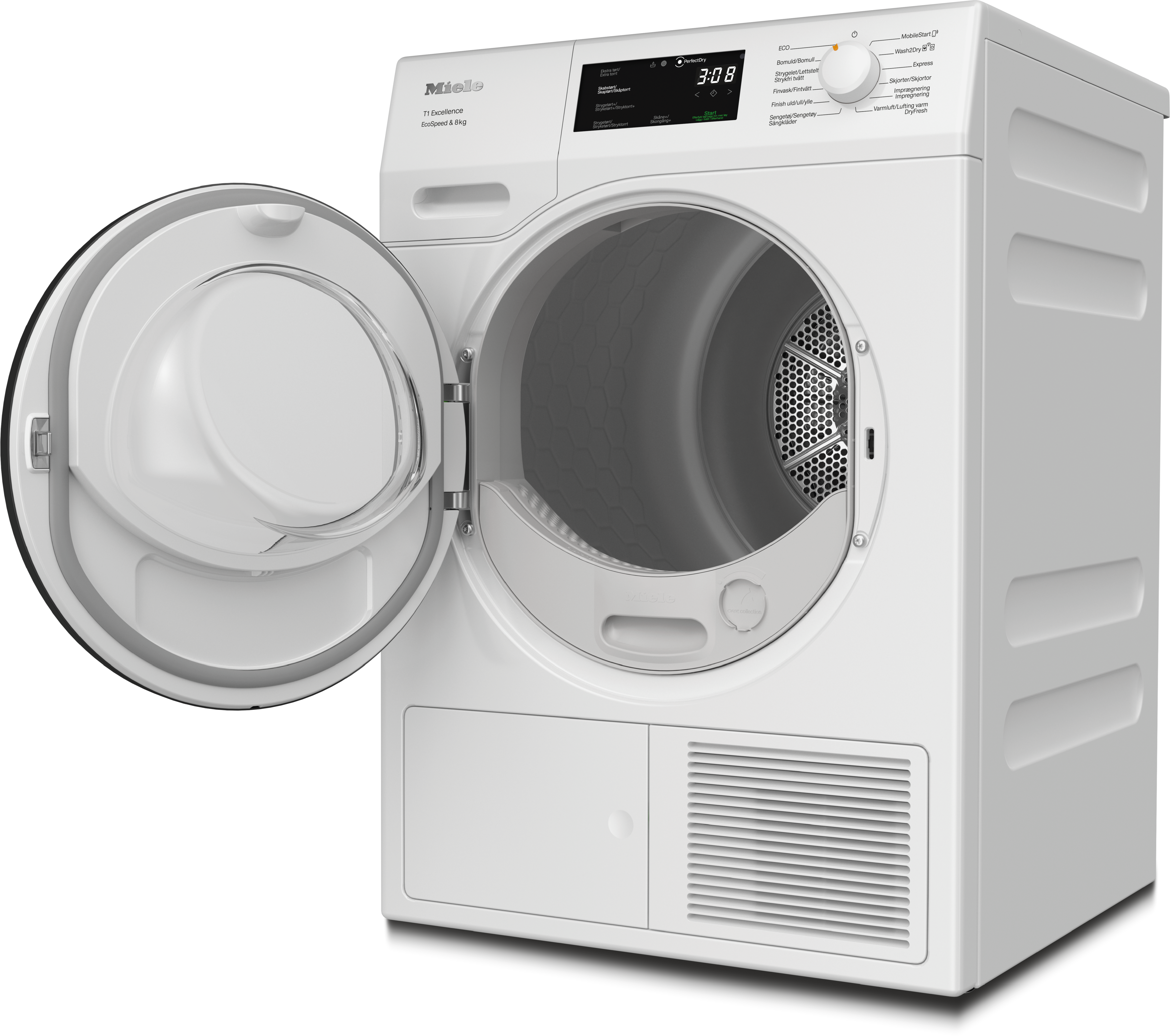 Miele - TEC655WP 8kg – Torktumlare - 2 Miele - TEC655WP 8kg – Torktumlare - 2