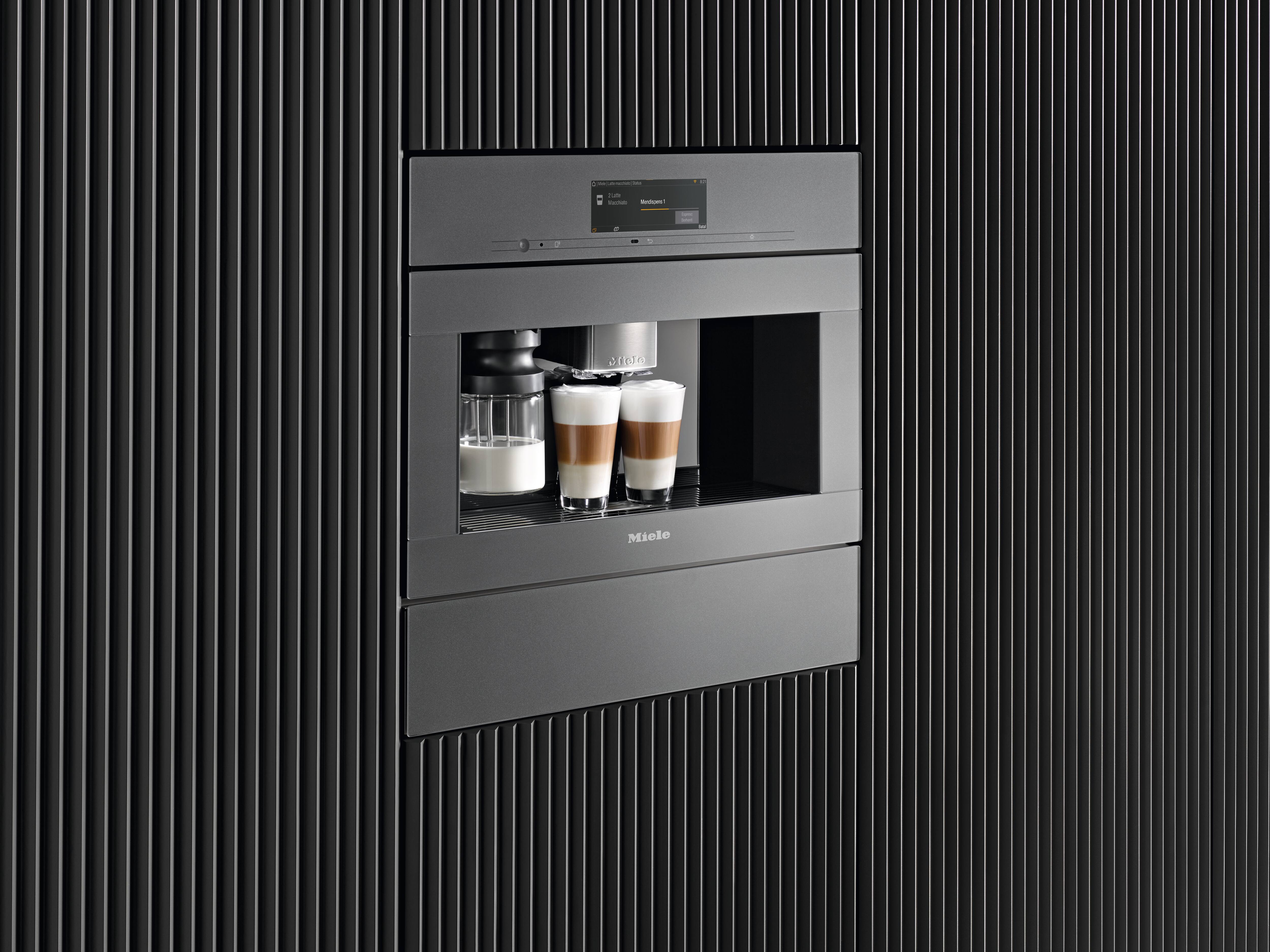 Miele built-in coffee machine Miele built-in coffee machine