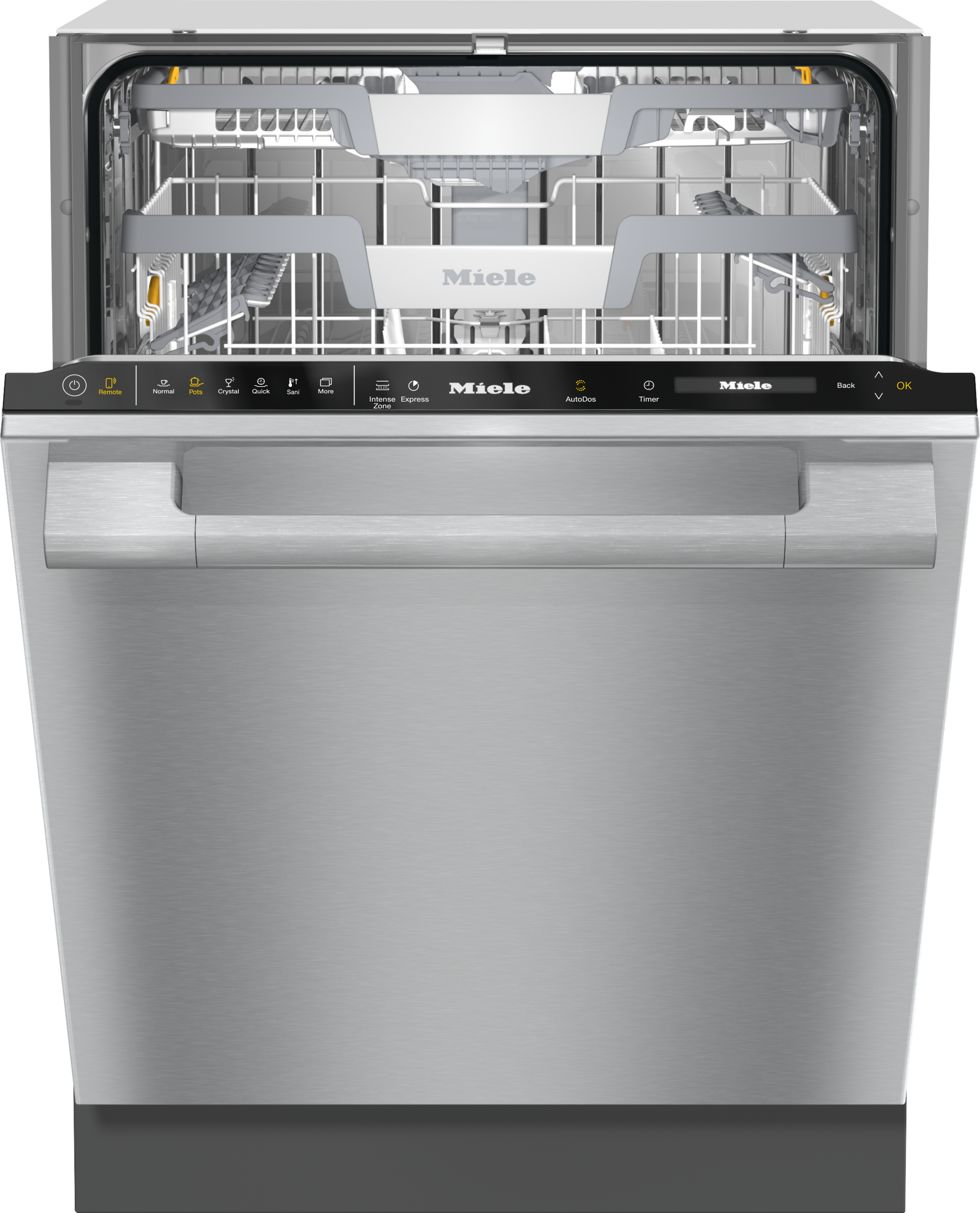 Miele - G 7366 SCVi XXL SF AutoDos Clean Touch Steel/Obsidian Black - 1 Miele - G 7366 SCVi XXL SF AutoDos Clean Touch Steel/Obsidian Black - 1