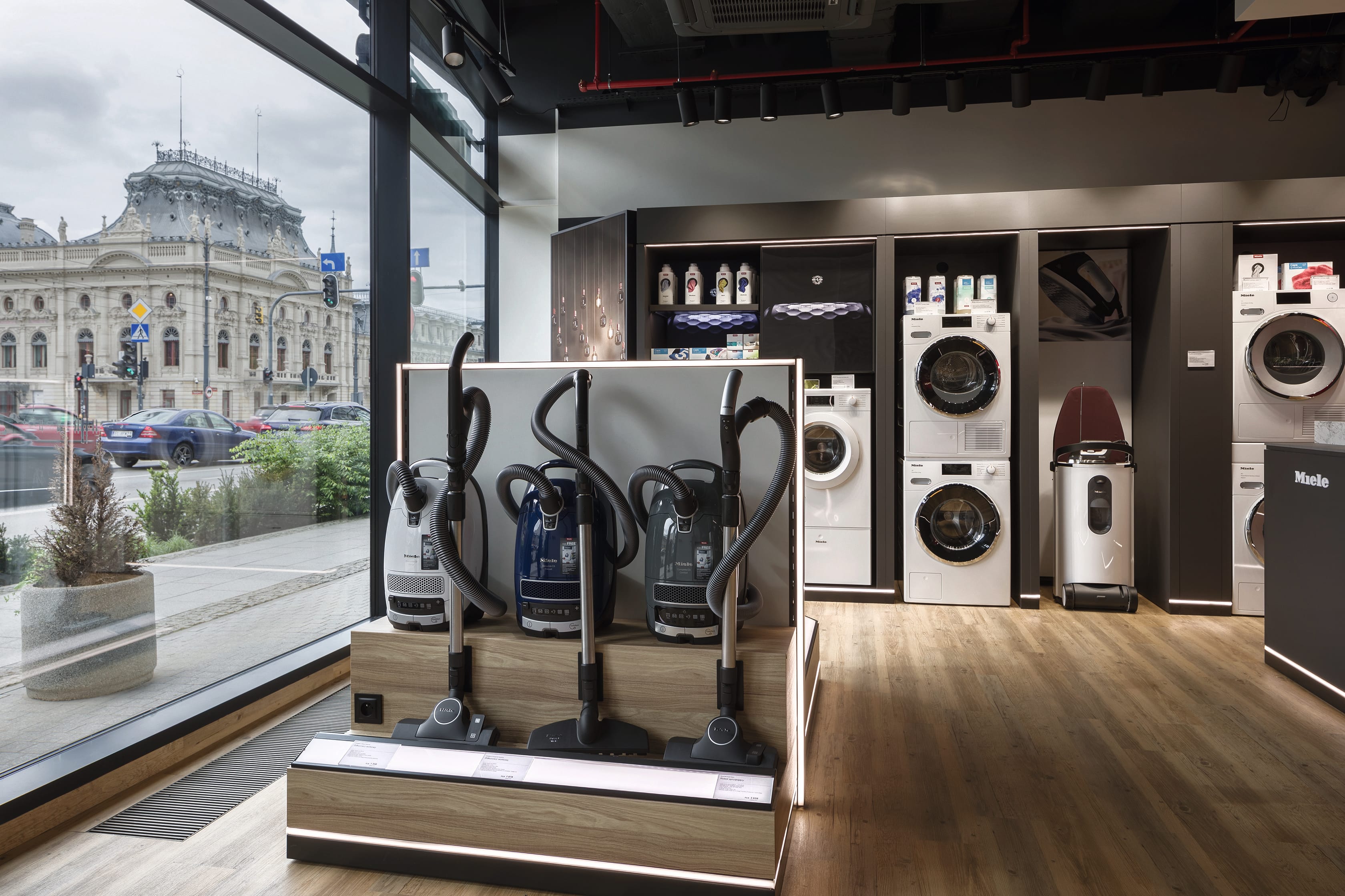 Zdjęcie wnętrza Miele Experience Center 