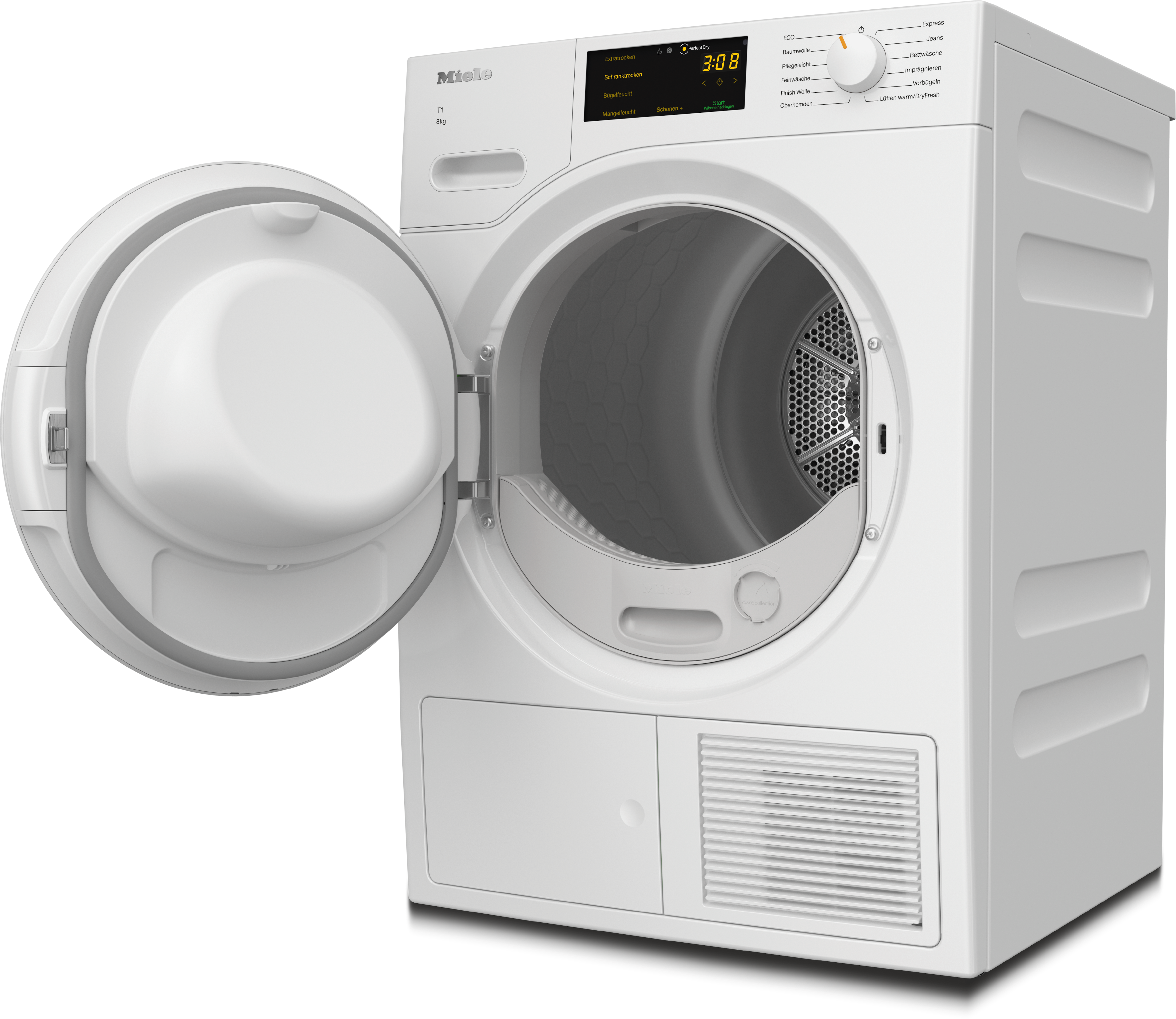 Miele - TWC220WP 8kg Lotosweiß – Trockner - 2