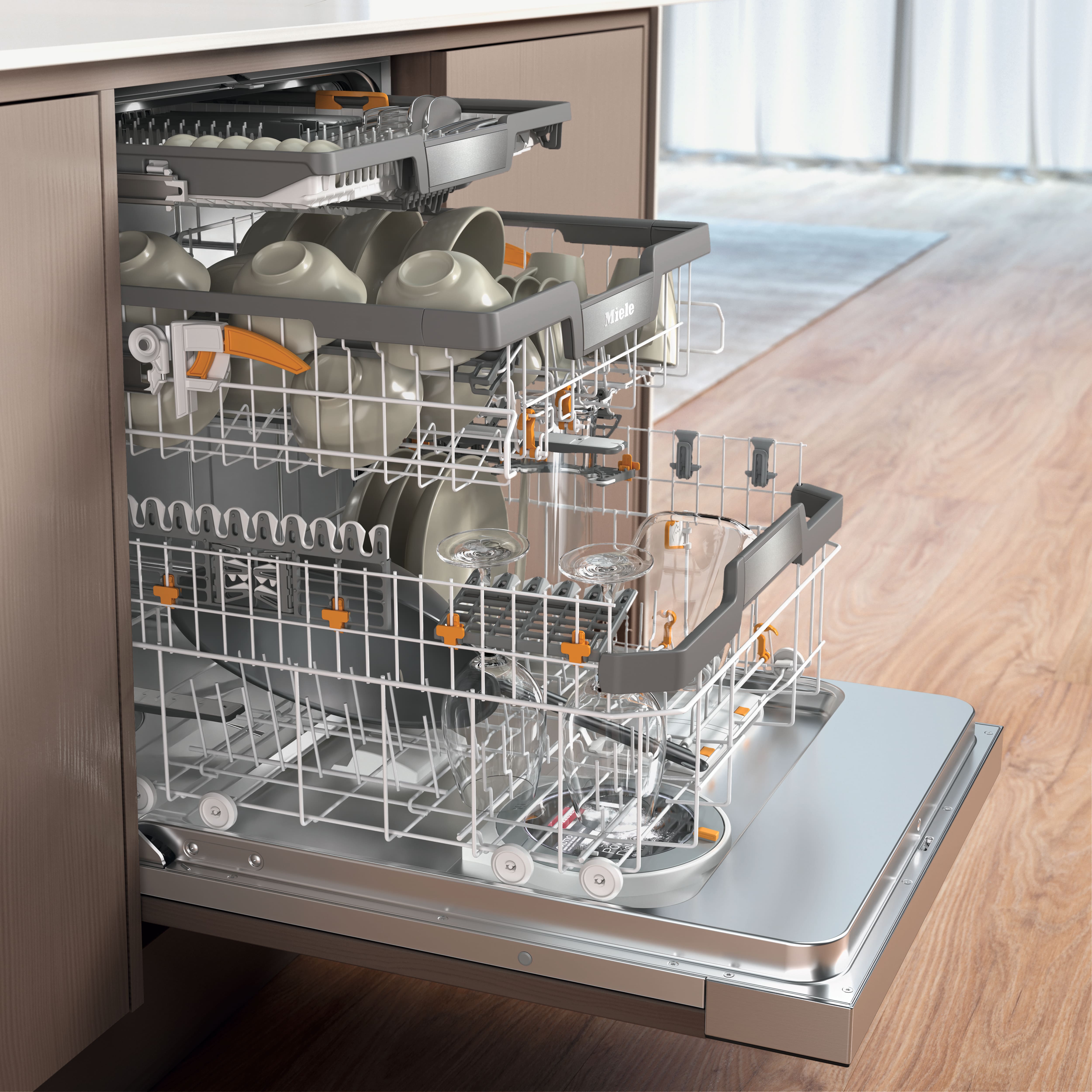 Miele - G 7714 C SCi AutoDos オブシディアンブラック – ビルトイン食器洗い機 - 3