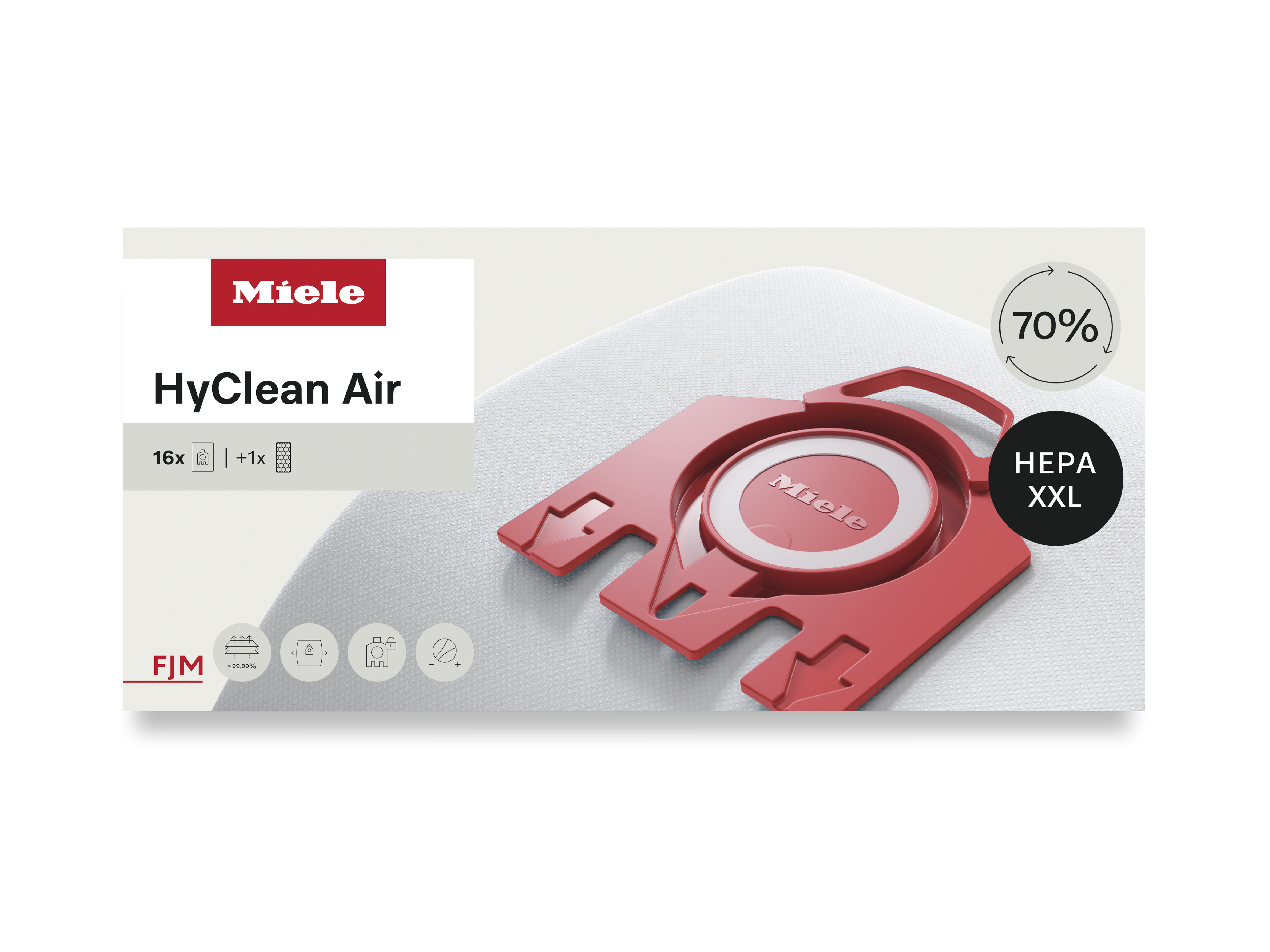Vacuum cleaner accessories - Vacuum bags and filters - FJM Performance Pack HyClean Air Vacuum cleaner accessories - Vacuum bags and filters - FJM Performance Pack HyClean Air