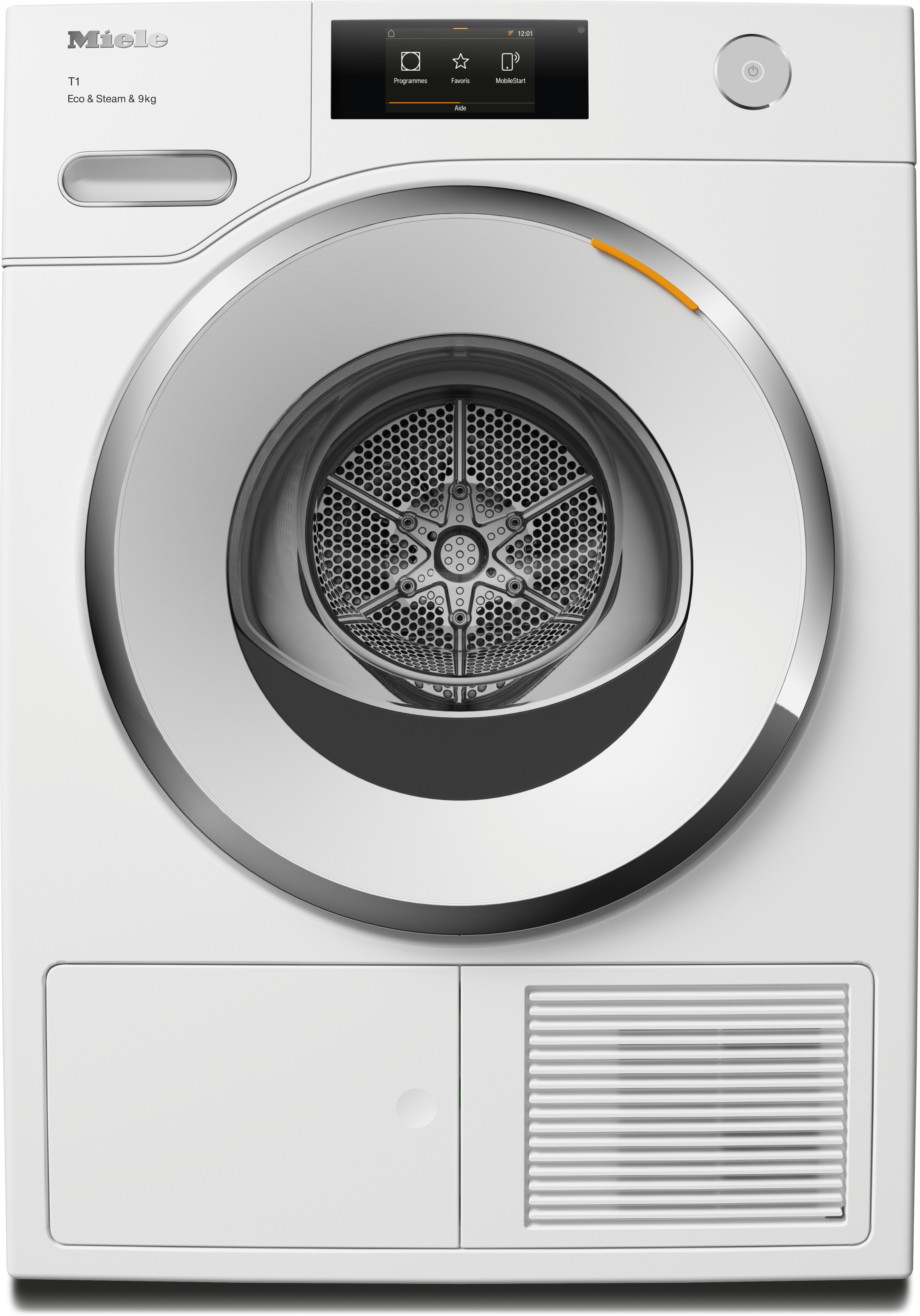 Miele - TWR780WP Eco&Steam&9kg Blanc lotus – Sèche-linge - 1 Miele - TWR780WP Eco&Steam&9kg Blanc lotus – Sèche-linge - 1