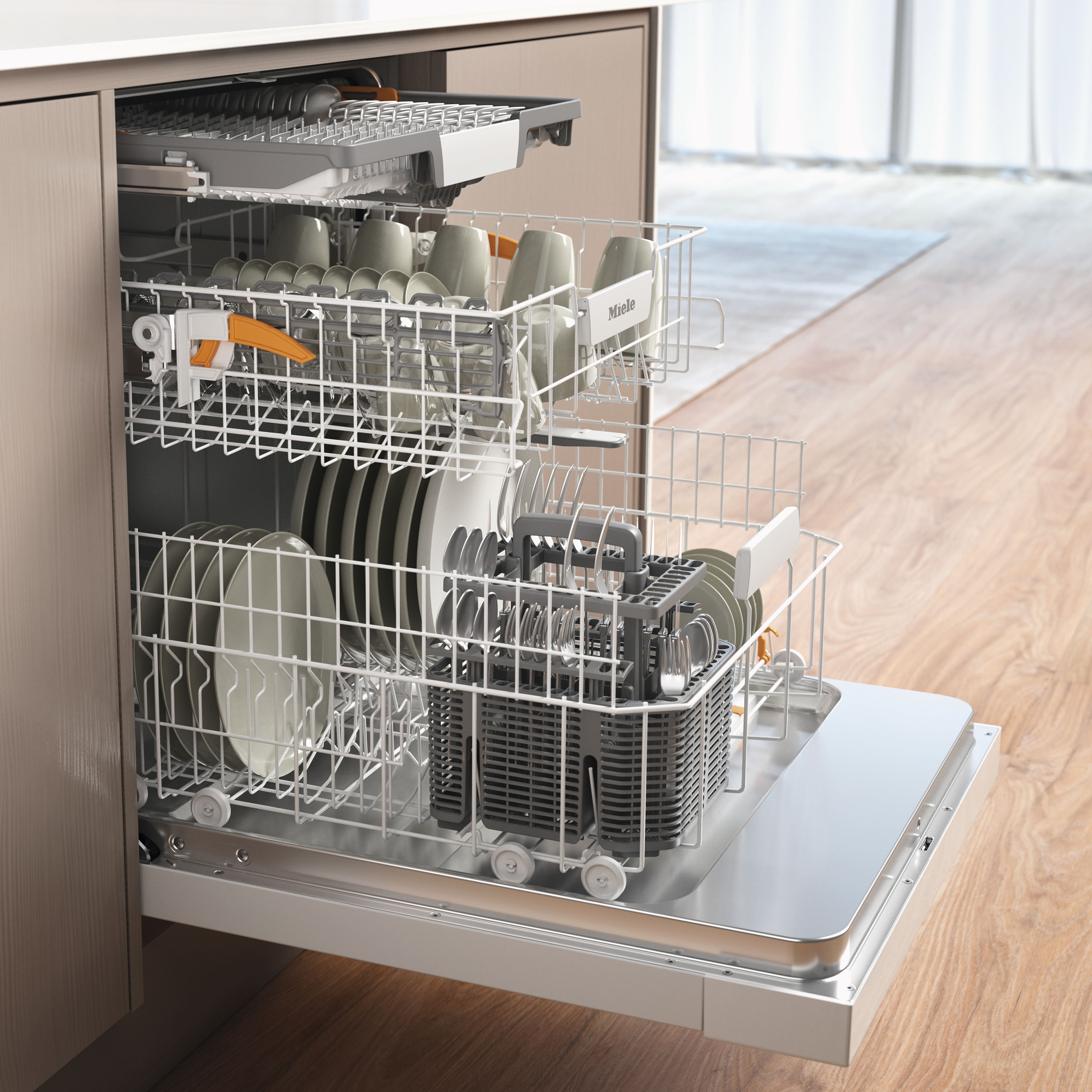 Miele - G 5832 SCU Active Plus S Brilliant-valkoinen - 3