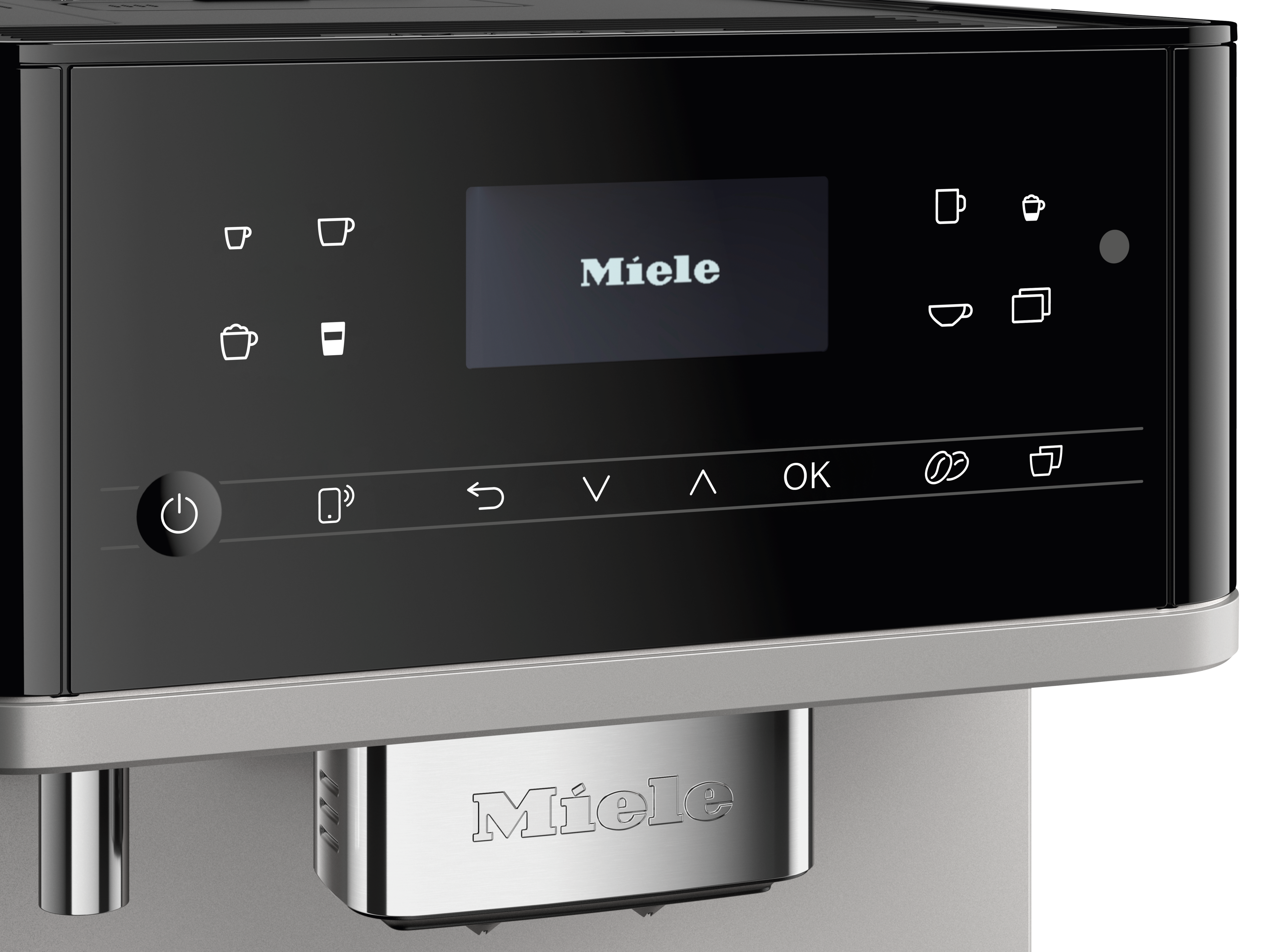 Miele - CM 6160 Silver Edition Alu-Silber-met. – Kaffeevollautomaten - 6