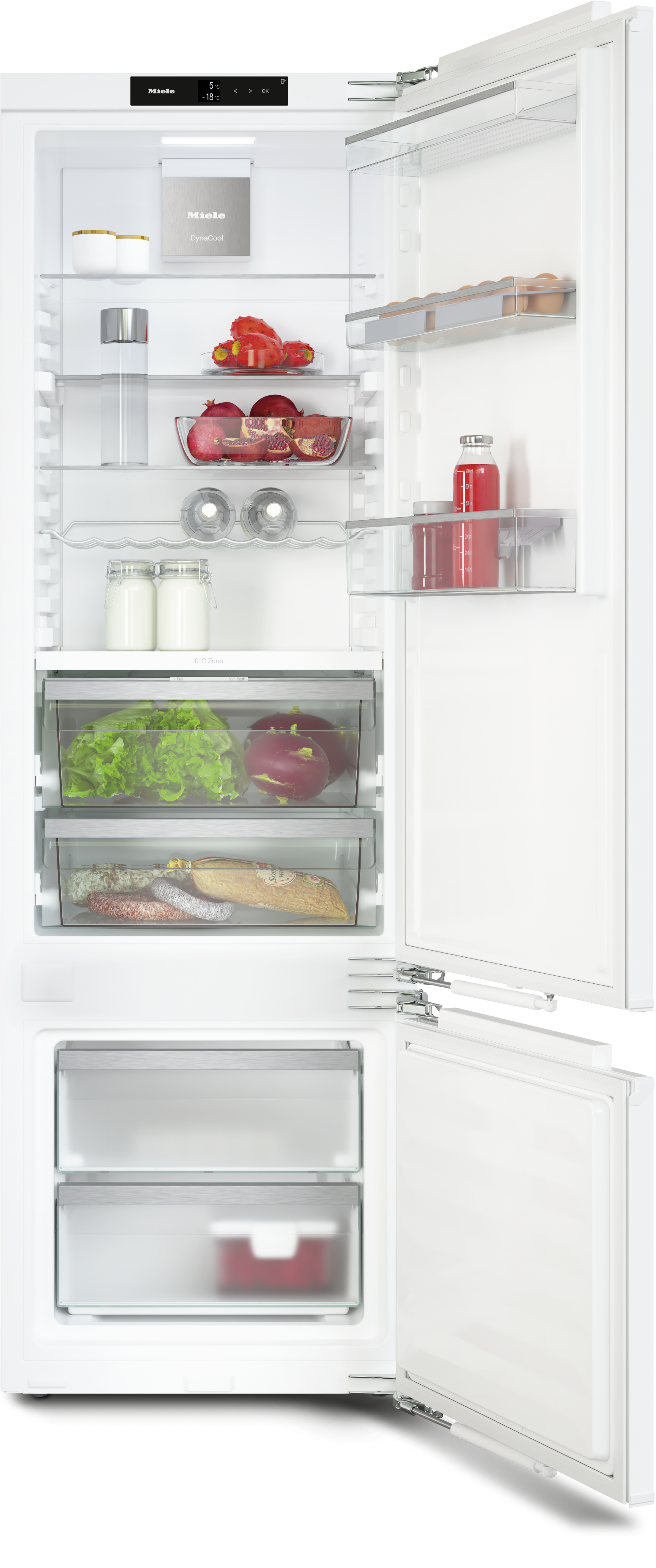 Refrigeration appliances - Built-in fridge-freezers - KF 7742 C