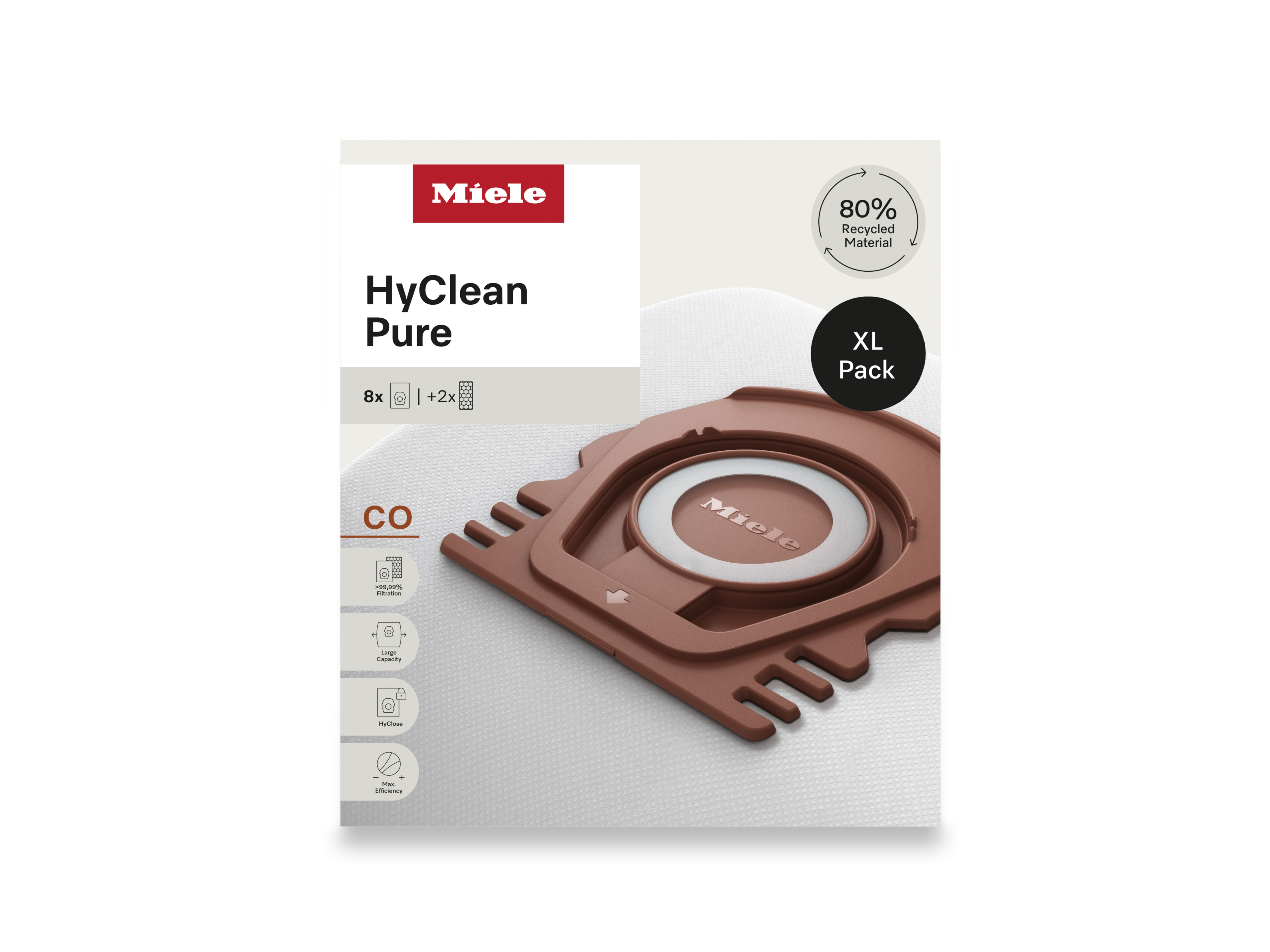 Vacuum cleaner accessories - Vacuum cleaner bags and filters - CO XL HyClean Pure