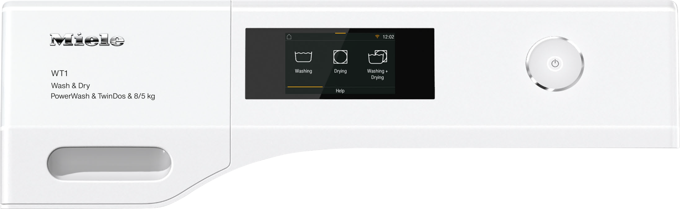 Miele - WTR870WPM PWash&TDos 8/5kg Lotosová biela – Práčky so sušičkou - 2 Miele - WTR870WPM PWash&TDos 8/5kg Lotosová biela – Práčky so sušičkou - 2