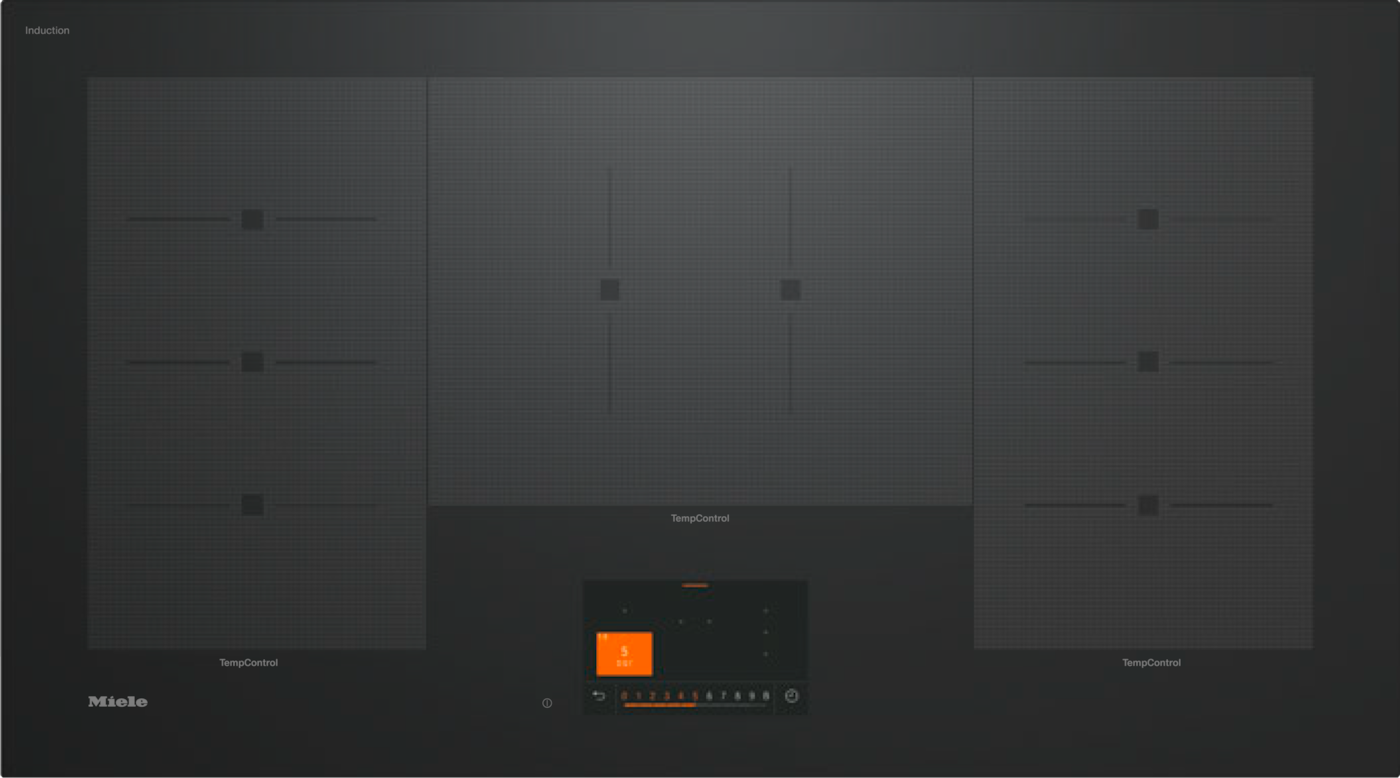KM 7999 FL - Induction cooktop Factual image