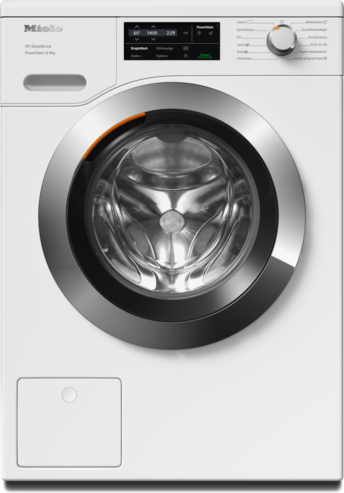 Lave-linge à chargement frontal W1 : Lave-linge à chargement frontal W1 :