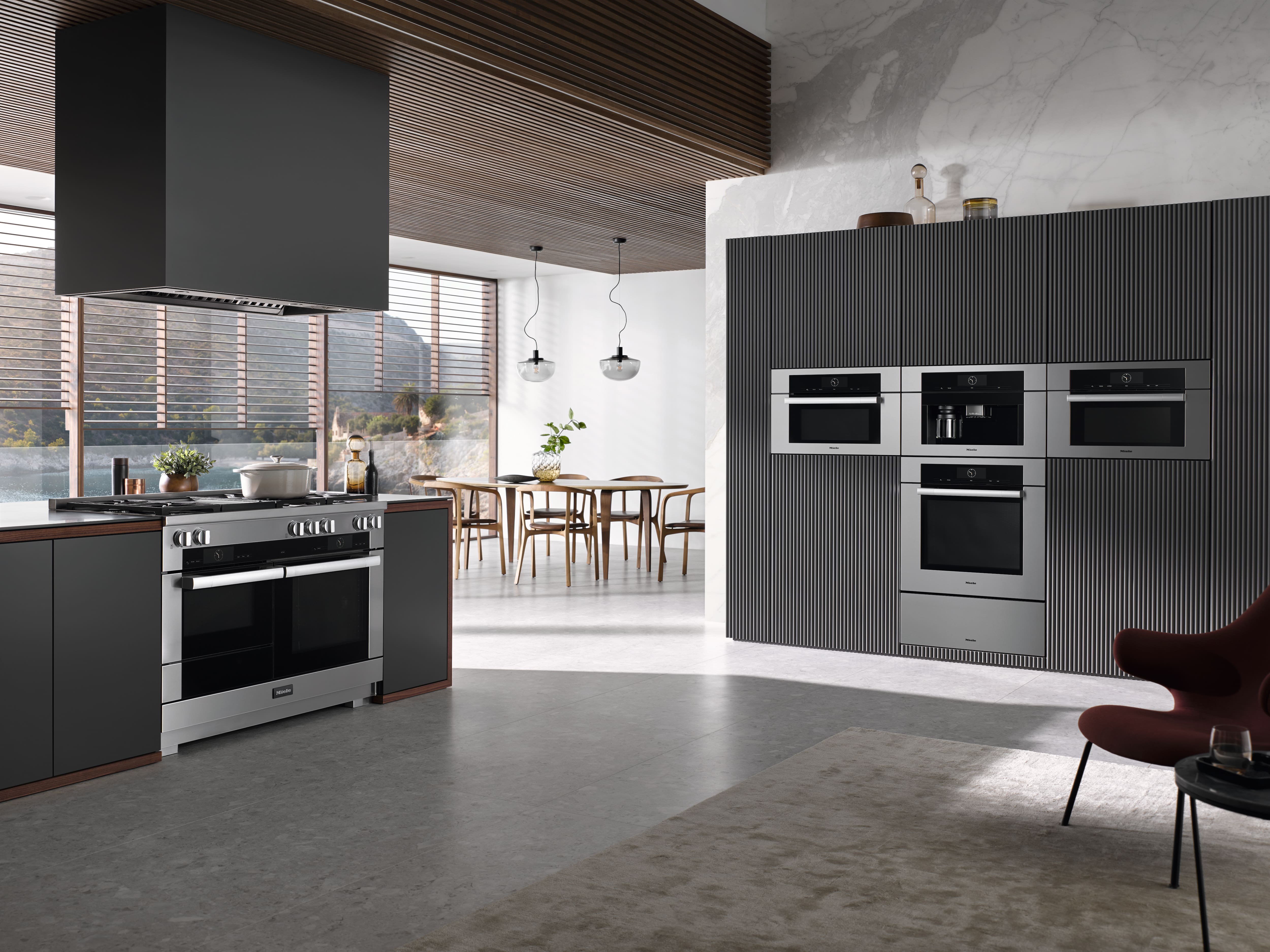 Miele - HR 1956-3 G DF GD Stainless steel/Clean Touch Steel – Ranges - 6