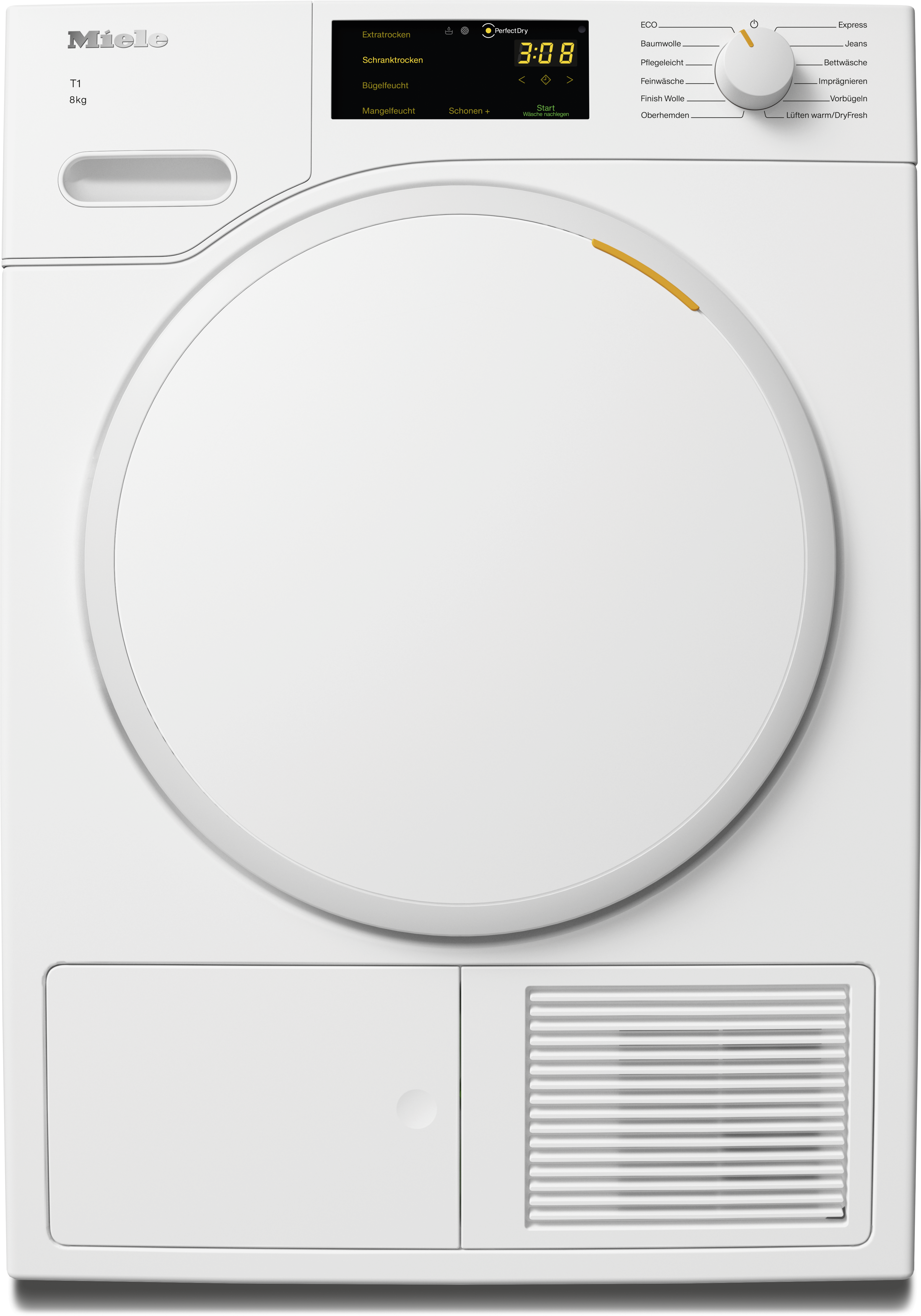 Miele - TWC220WP 8kg Lotosweiß – Trockner - 1 Miele - TWC220WP 8kg Lotosweiß – Trockner - 1