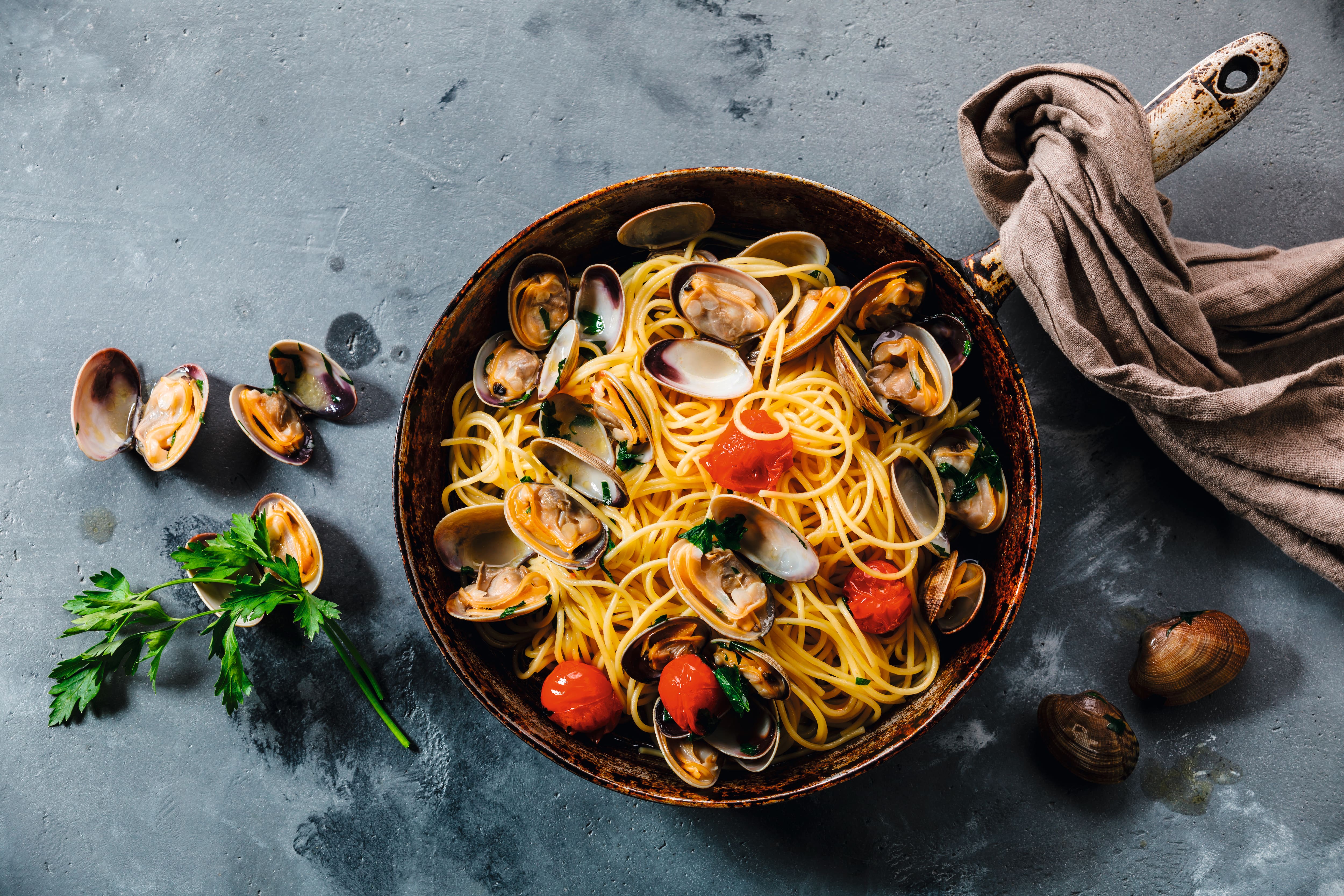 spaghetti alle vongole