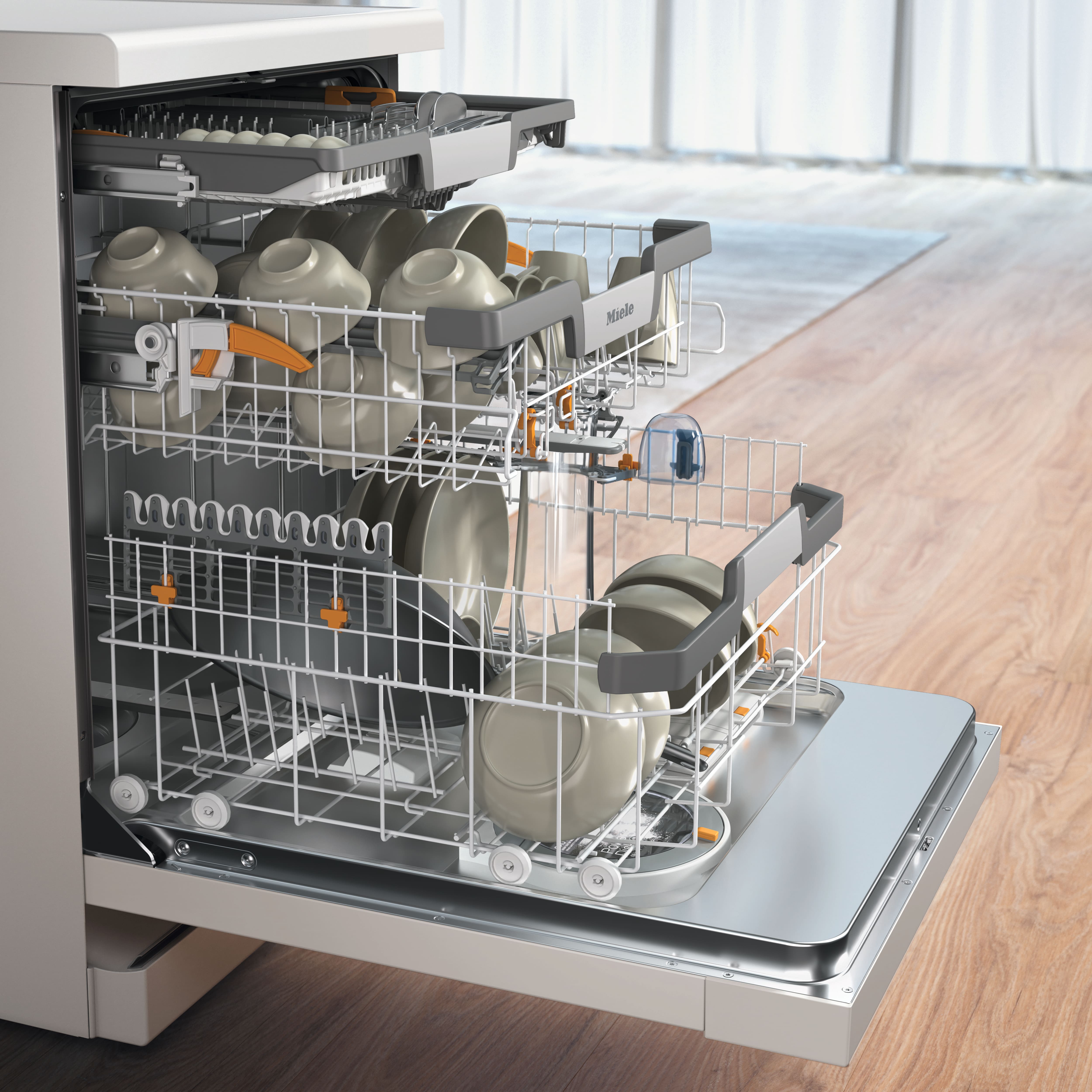 Miele - G 7604 C SC AutoDos 亮麗白 – 洗碗碟機 - 4