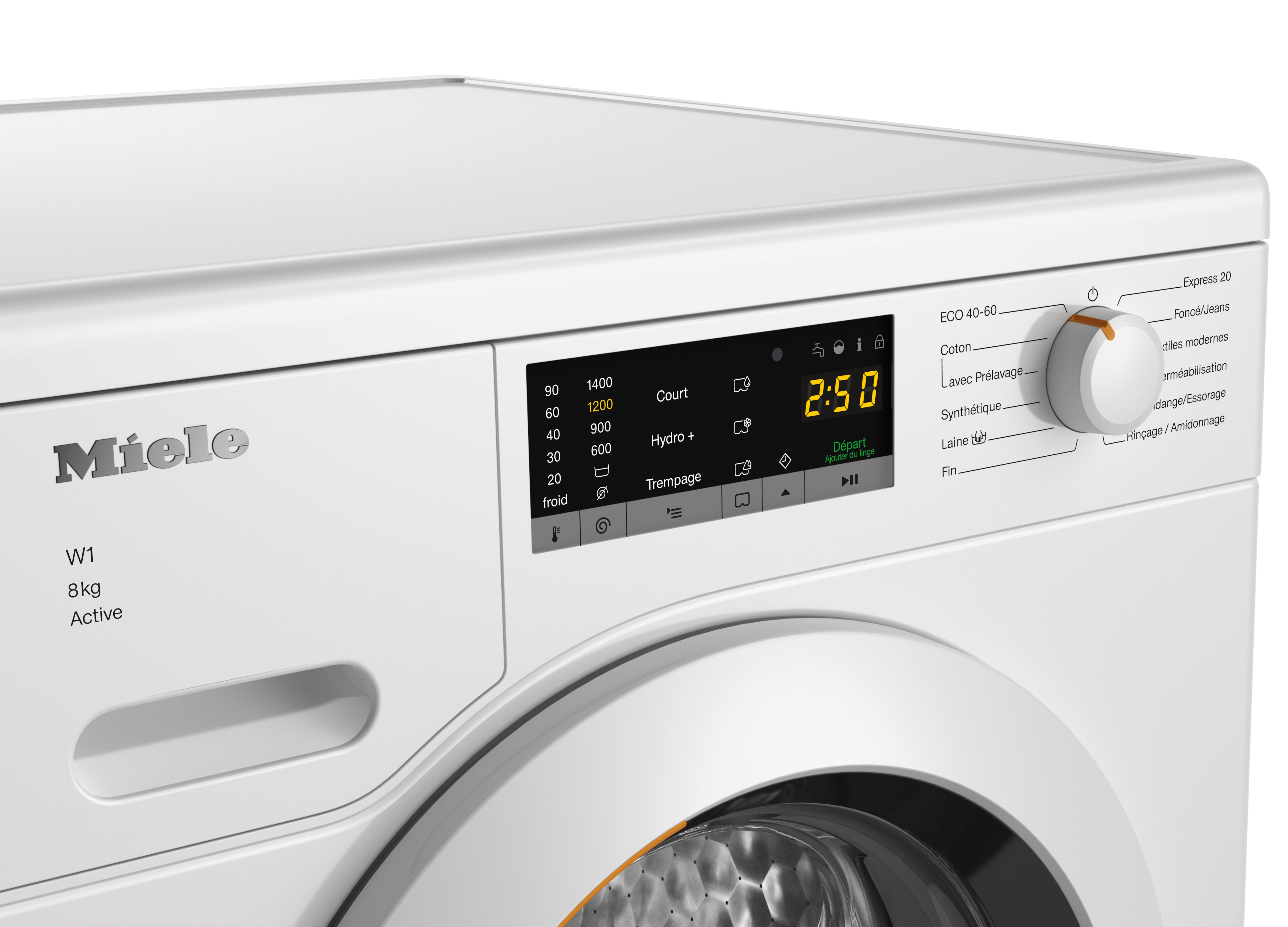 Miele - WCA120 WCS 8kg Active – Lave-linge - 3 Miele - WCA120 WCS 8kg Active – Lave-linge - 3