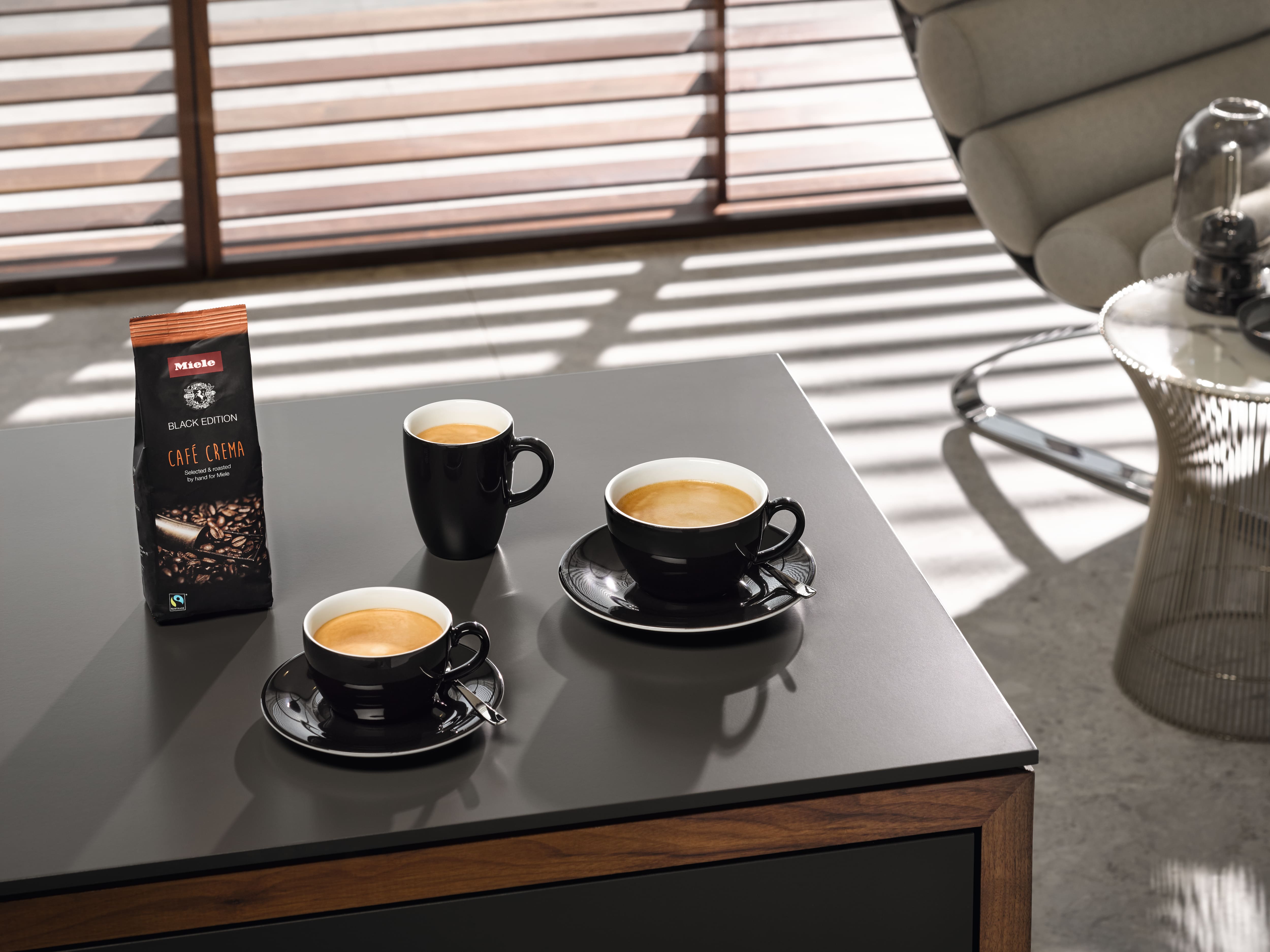 Miele Black Edition CAFÉ CREMA Miele Black Edition CAFÉ CREMA