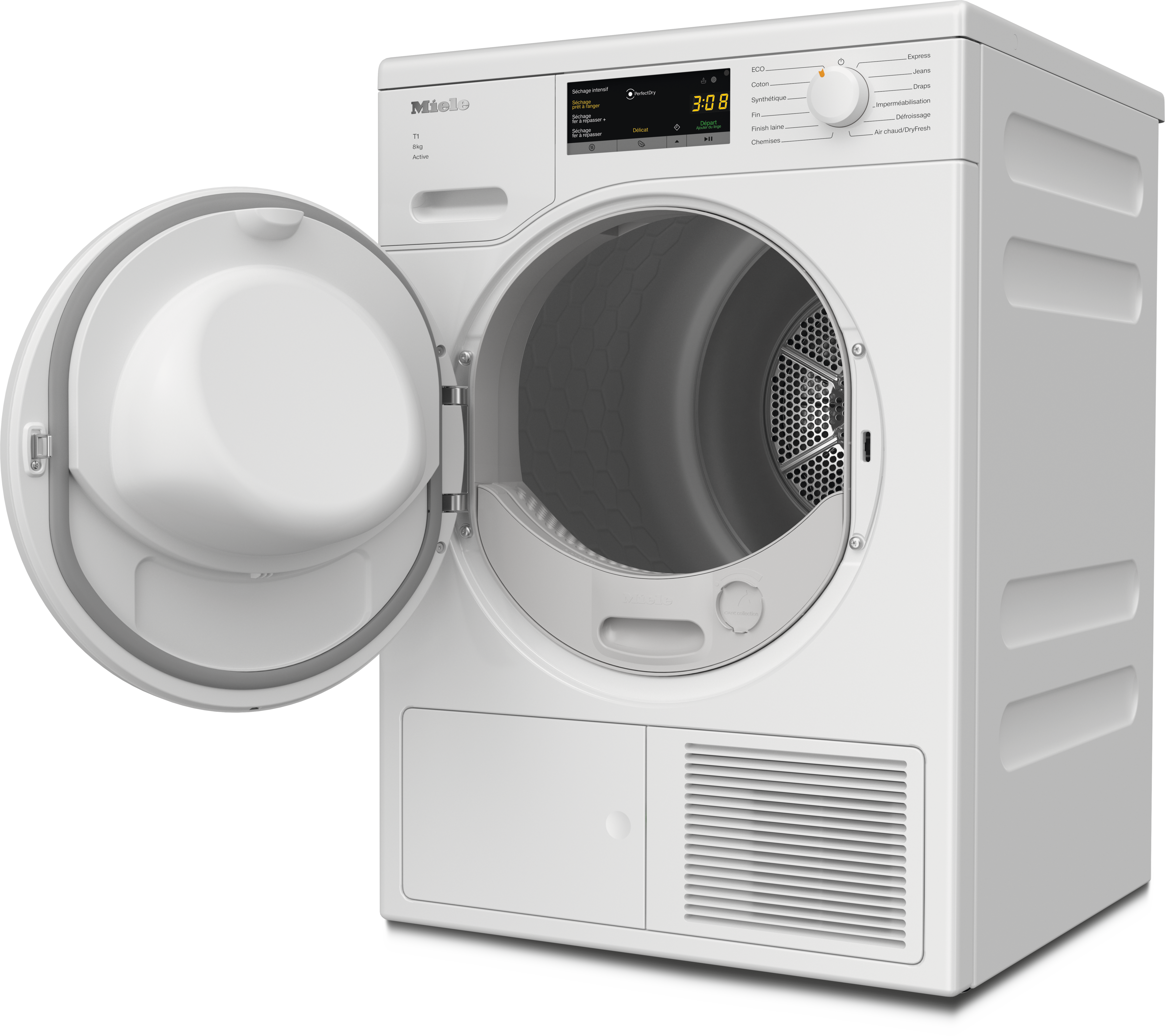 Miele - TCA520WP 8kg Active – Sèche-linge - 2 Miele - TCA520WP 8kg Active – Sèche-linge - 2