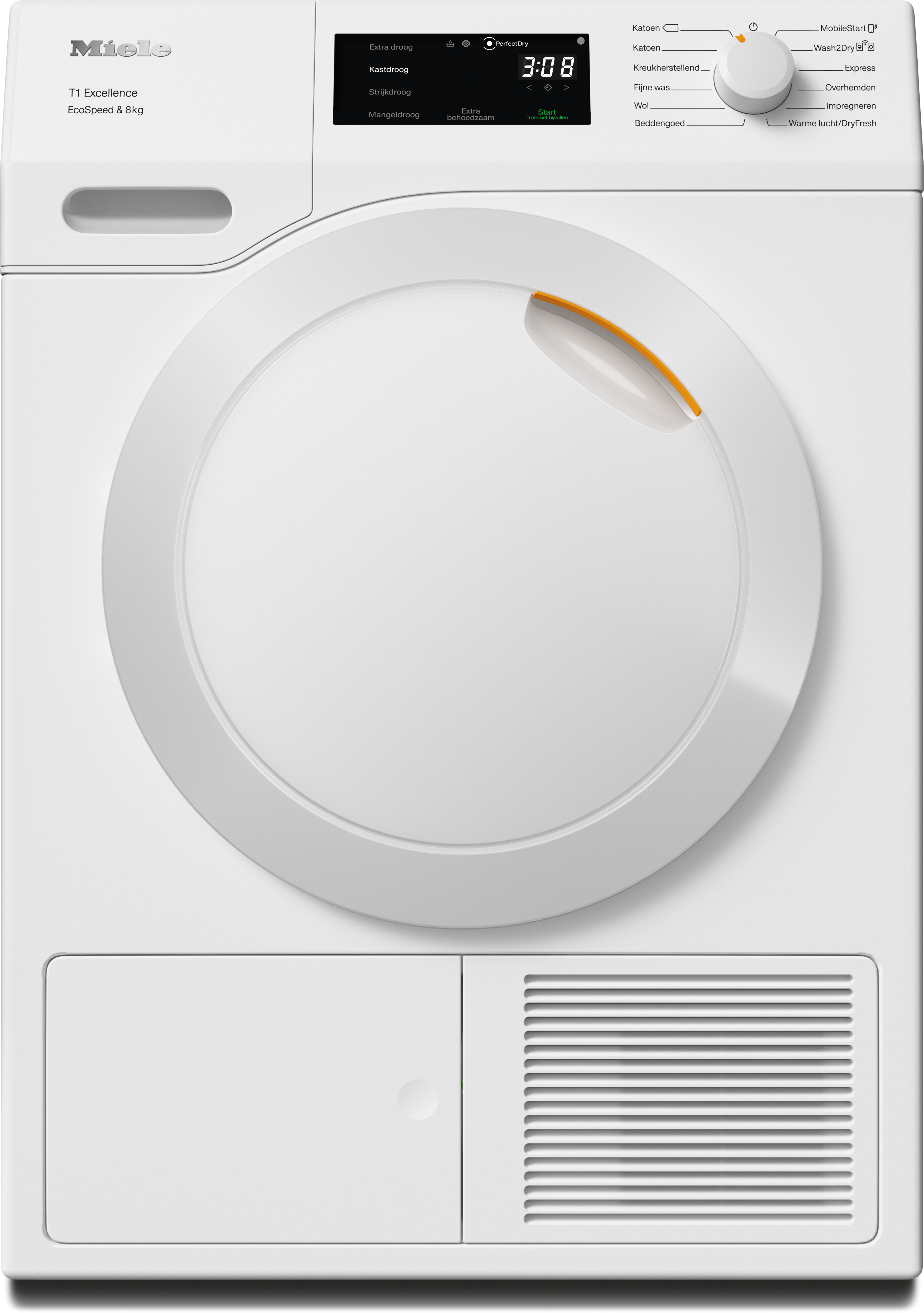 Miele - TEC575WP 8kg Lotuswit – Drogers - 1