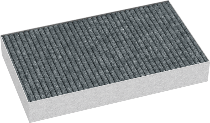 Filtro AirClean Sensitive con carbón activo Filtro AirClean Sensitive con carbón activo